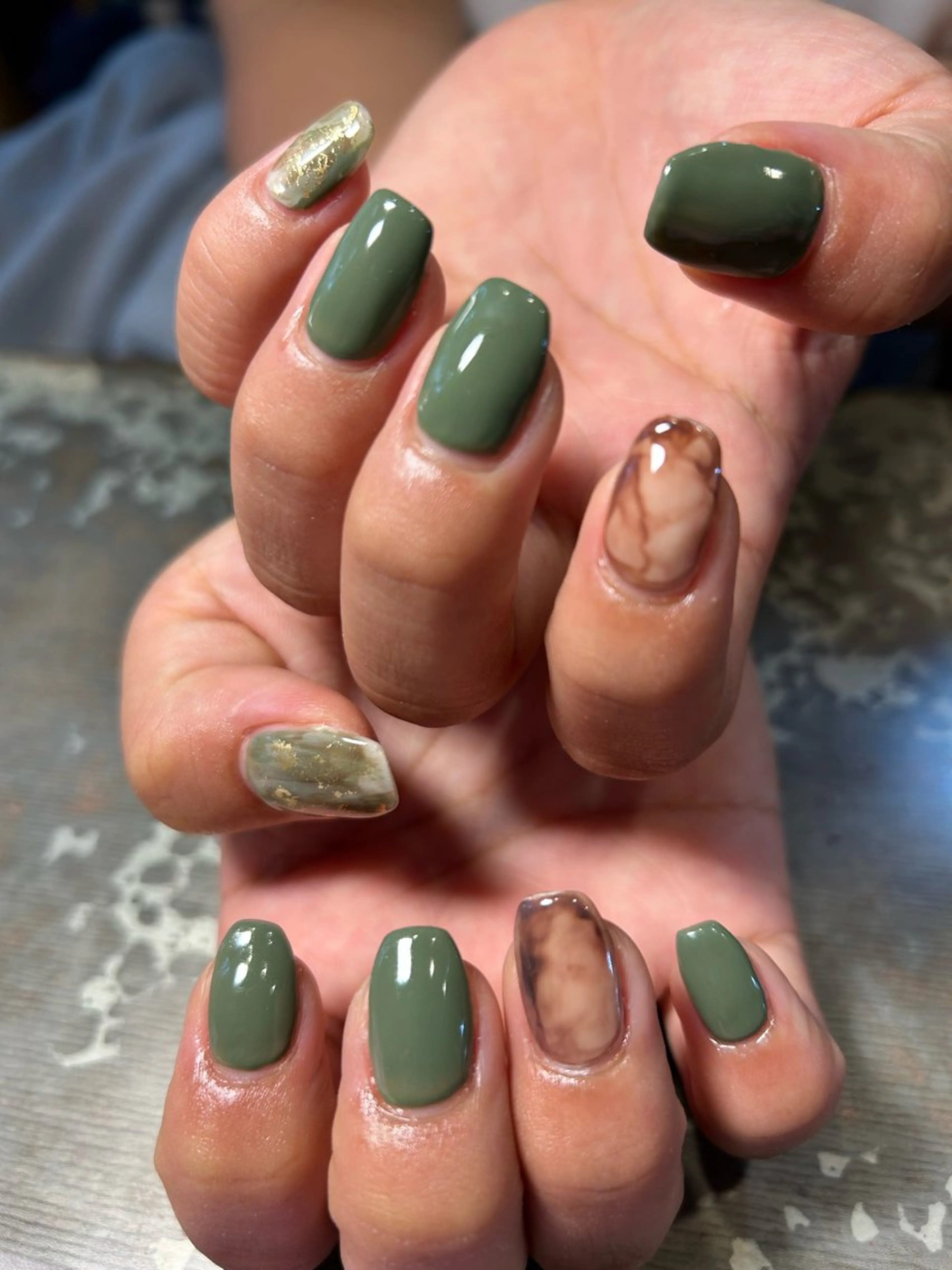 ネイル アートネイル ニュアンスネイル ハンドネイル ハンドケア Ainchi nail所属・＊ misa ＊のネイルデザイン