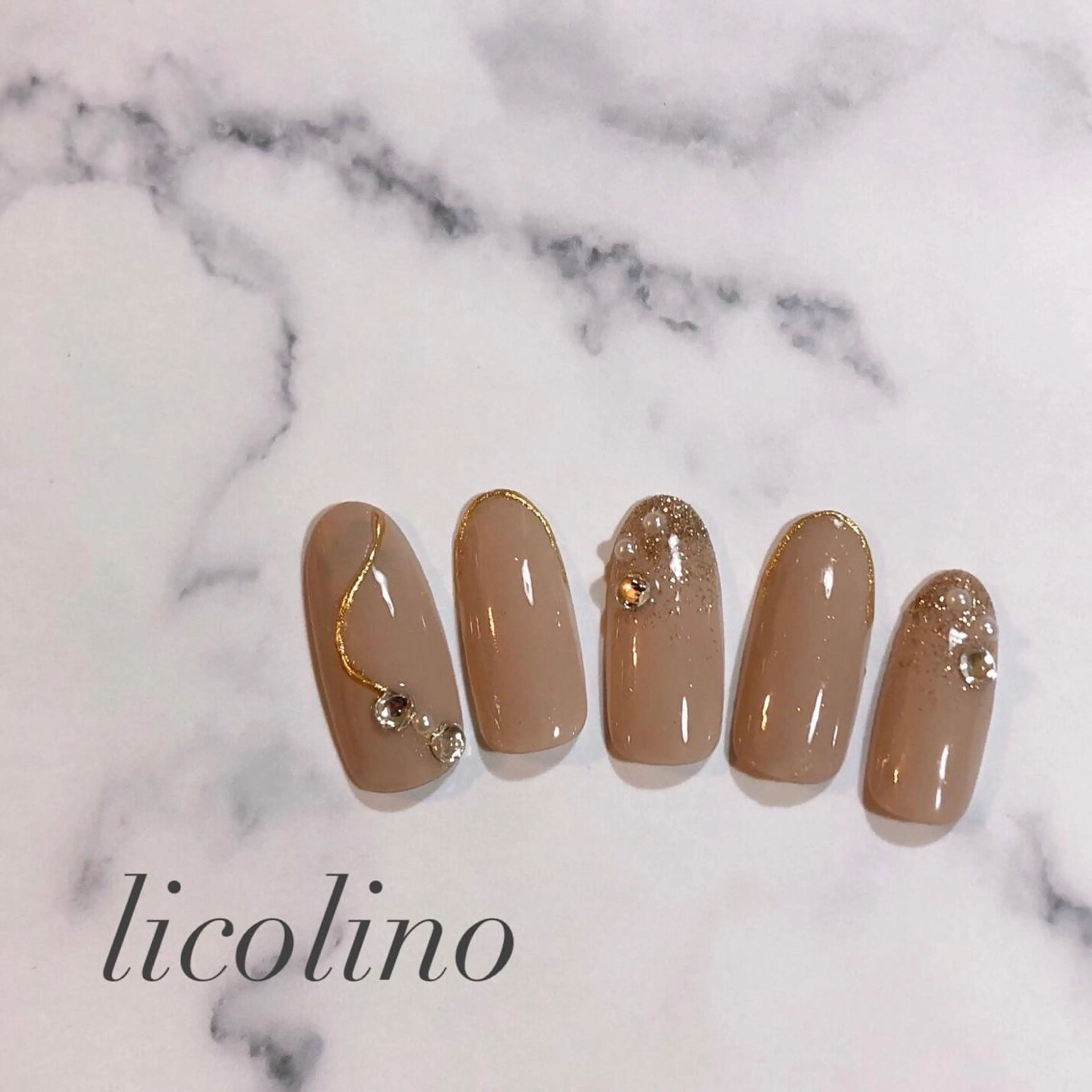 ネイル 入学式 卒業式 licolino所属・🌷licolino kanako🌷のネイルデザイン