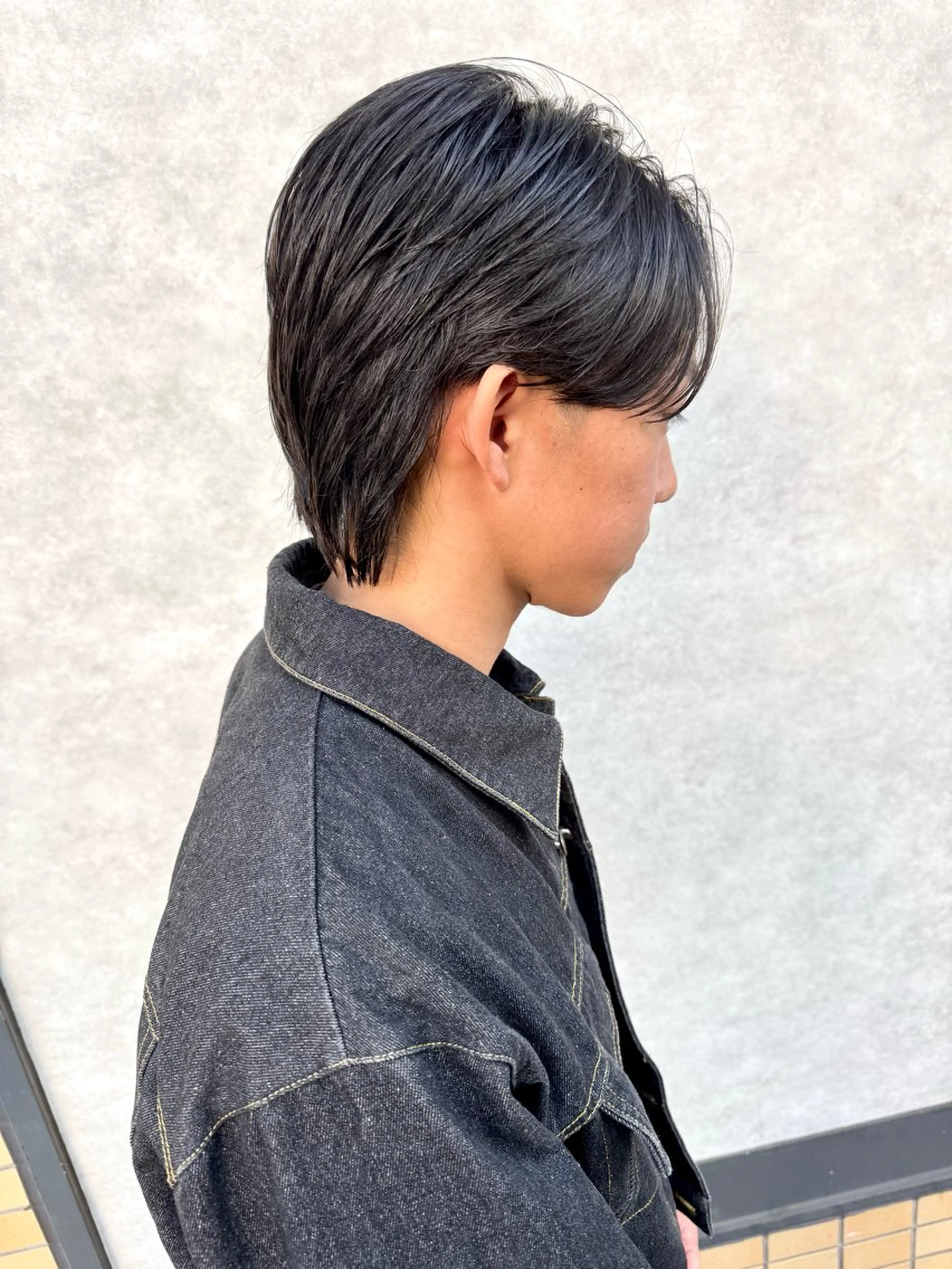 メンズ カット 米元 春奈のヘアスタイル