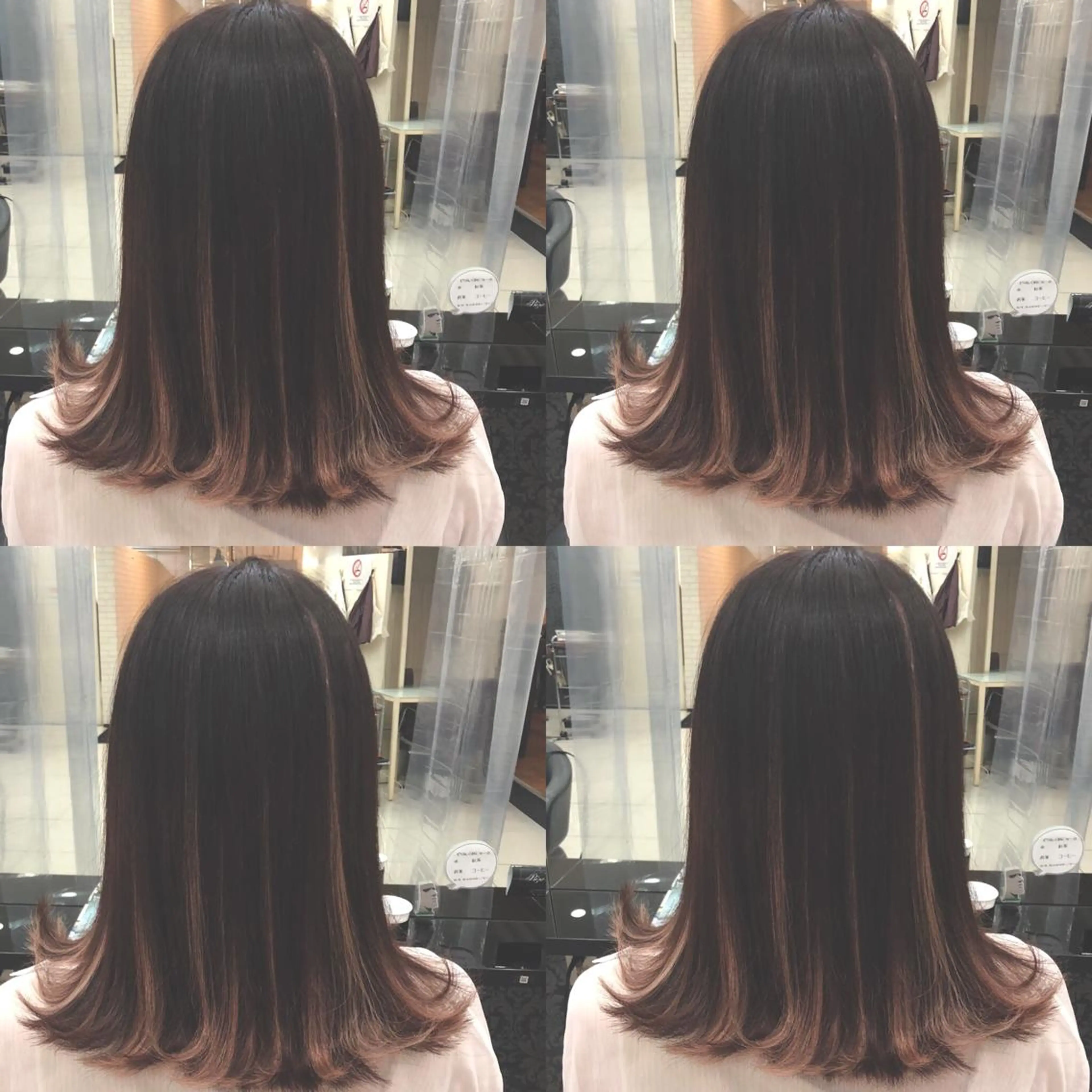 ミディアム カラー ハイライトカラー エクステ ハイライト 🌷MAYU 🌷のヘアスタイル