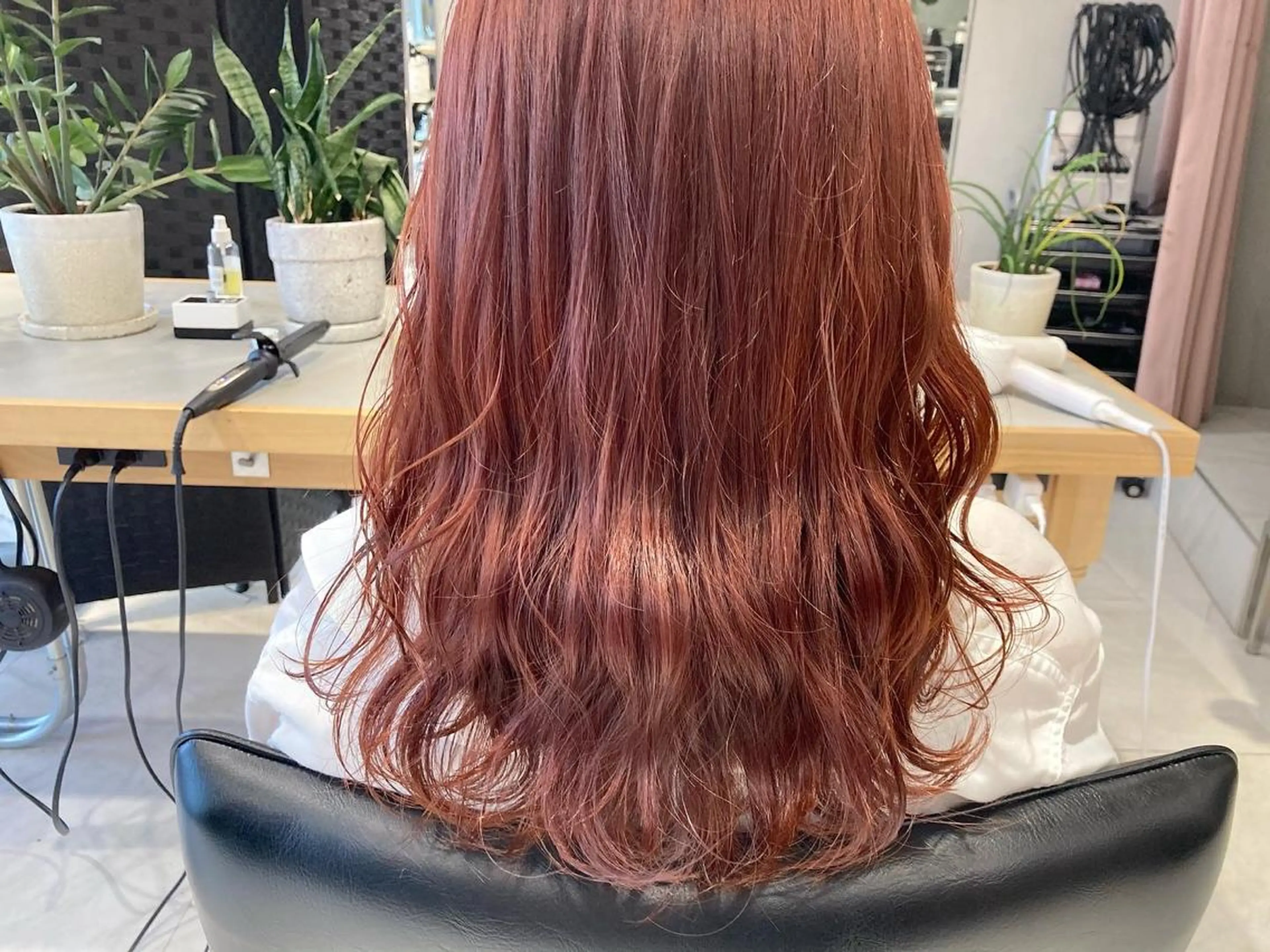 ミディアム 垢抜け韓国風ヘア カラーMIKUのヘアスタイル