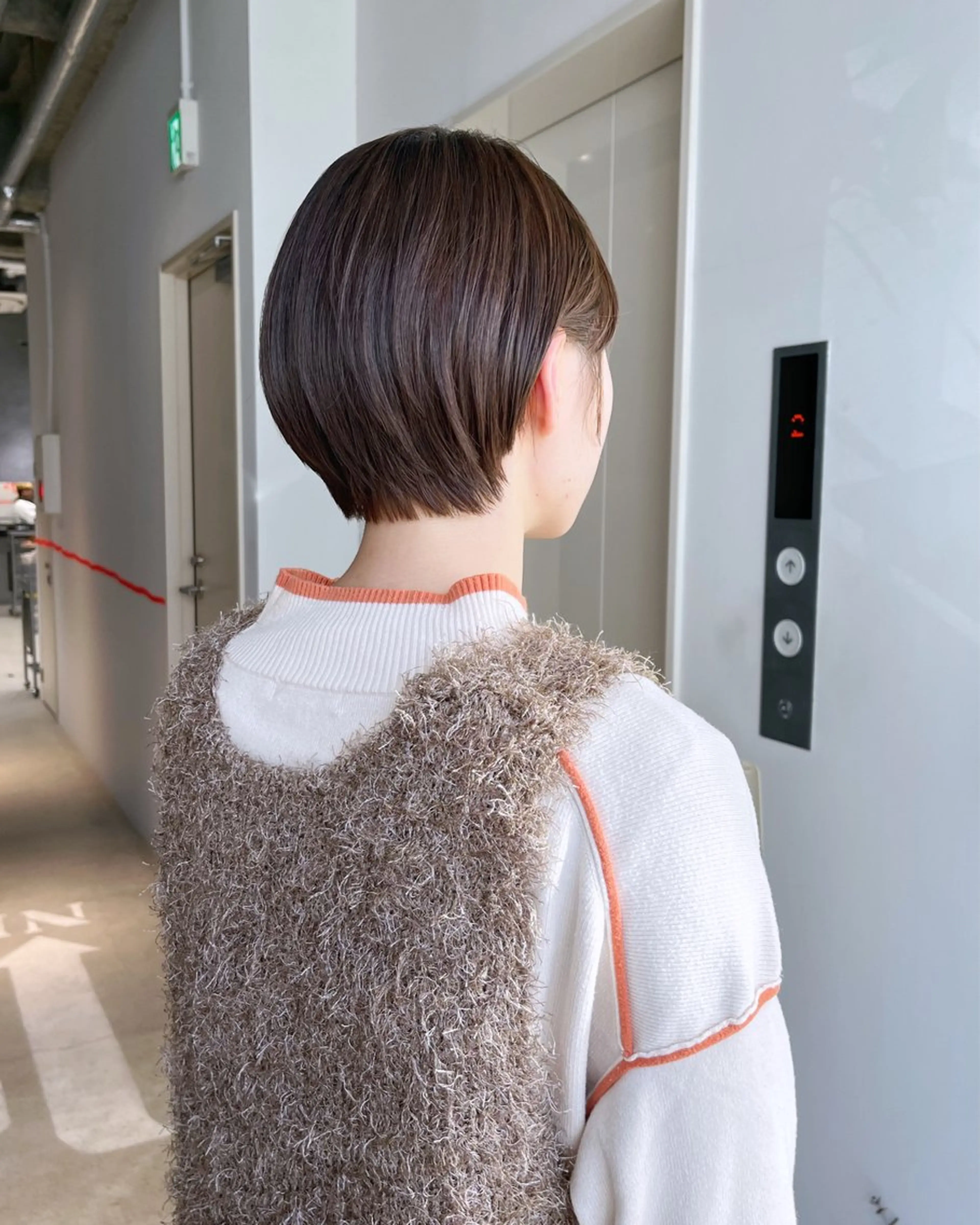ショート カット 縮毛矯正 トリートメント kawai rihoのヘアスタイル