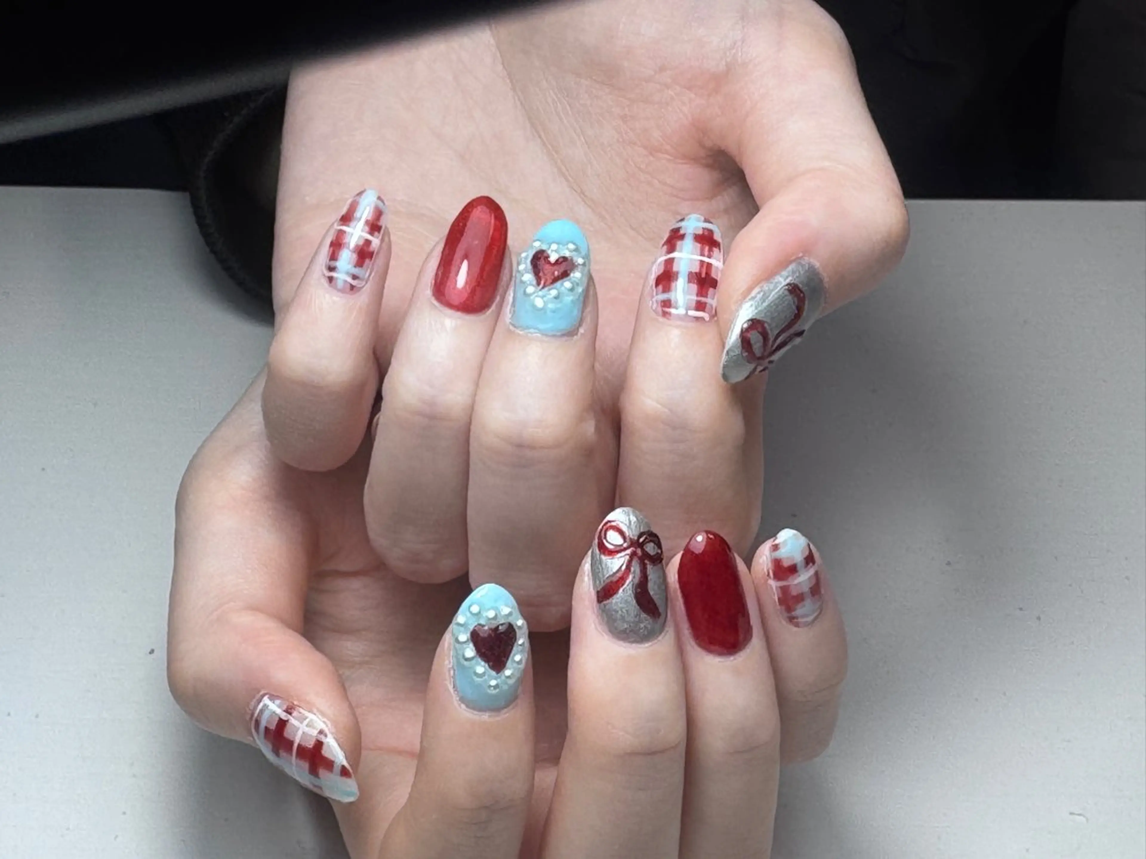 ネイル ハンドネイル 土屋 萌笑のネイルデザイン