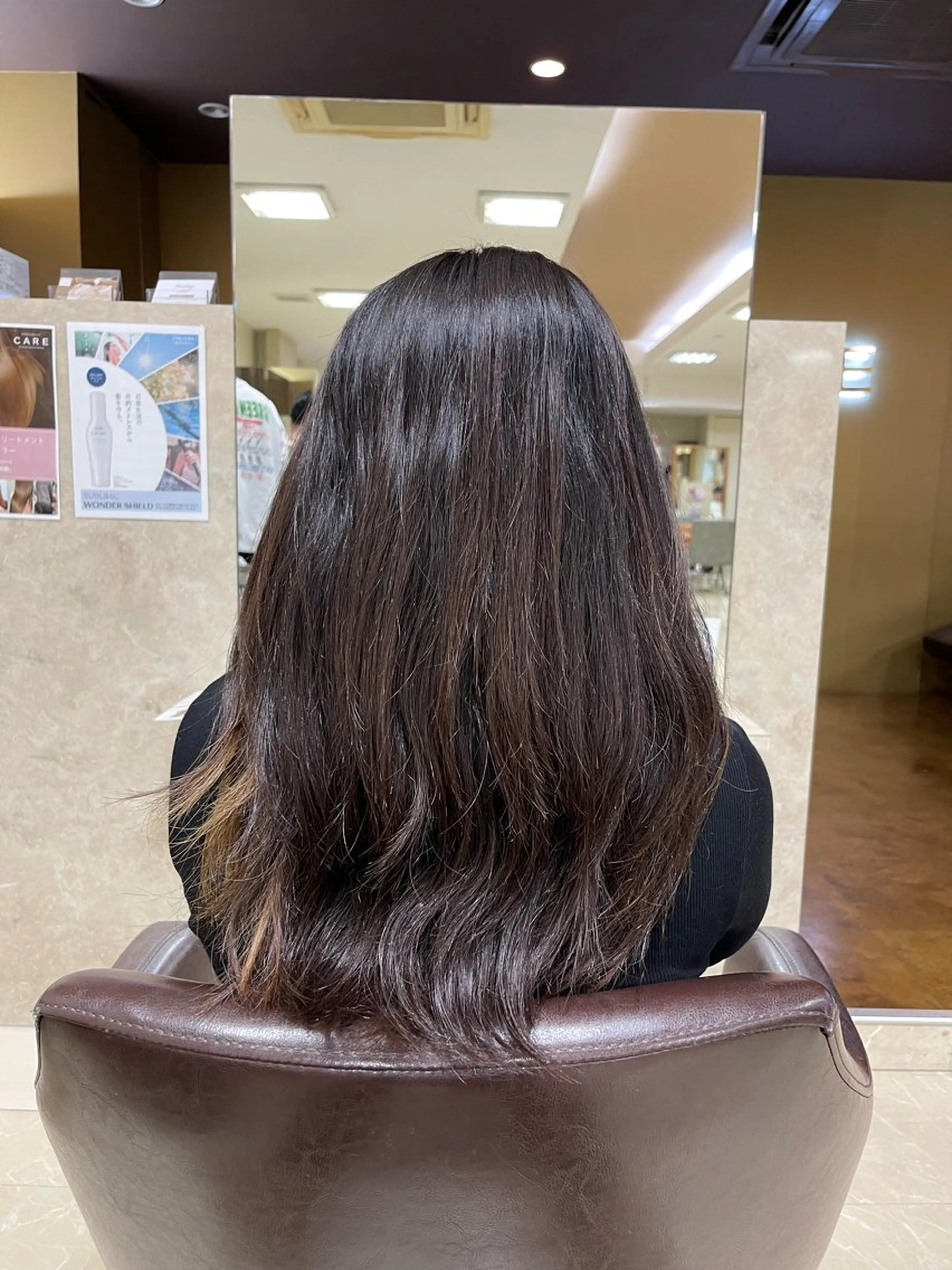 ミディアム 髪質改善 縮毛矯正 CARE SHINSAIBASHI所属・縮毛・酸性ストレート 専門 今井のヘアスタイル