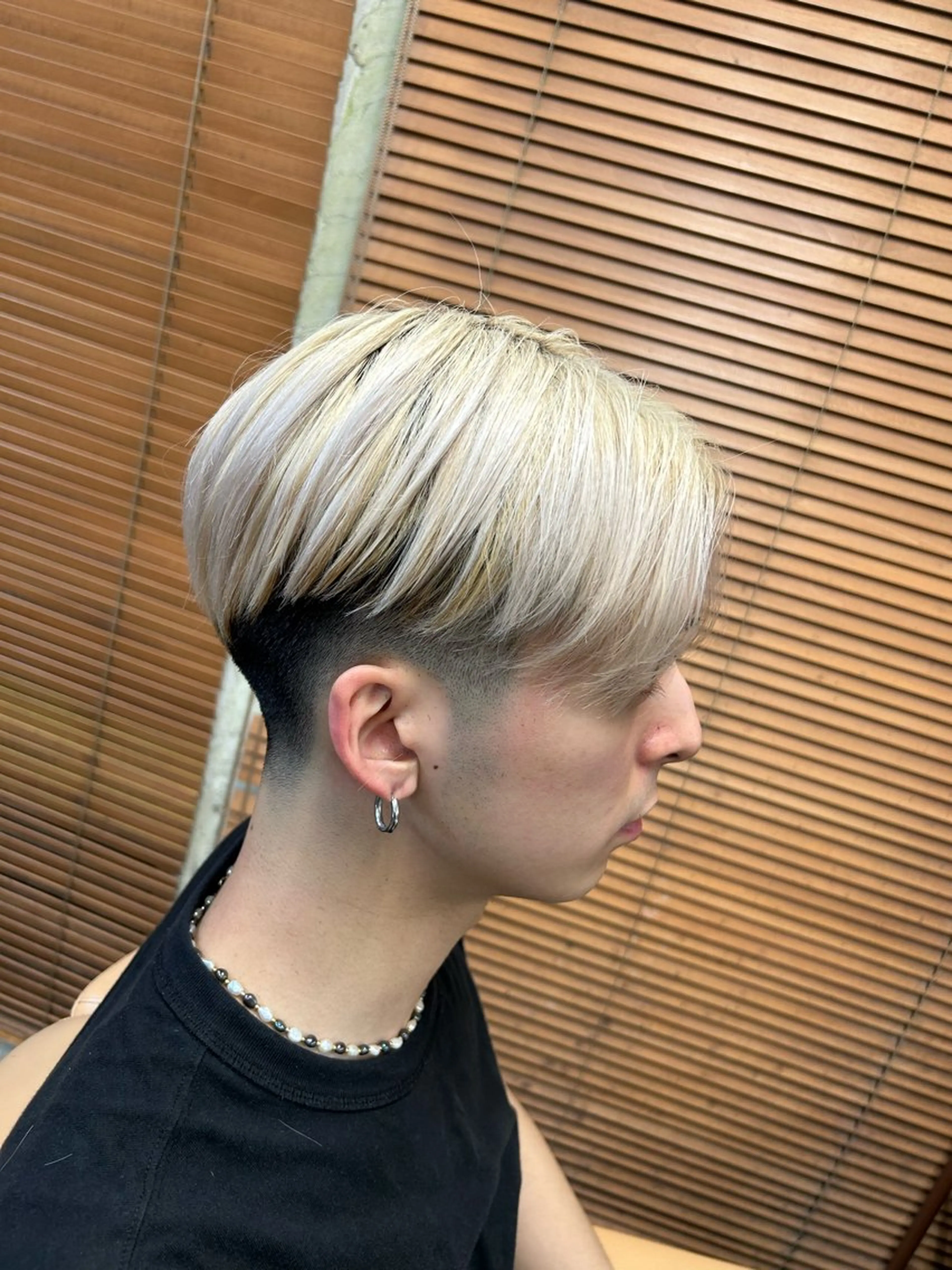 ショート メンズ ツーブロック 新宿メンズカット✂︎ 能戸蒼生💈のヘアスタイル