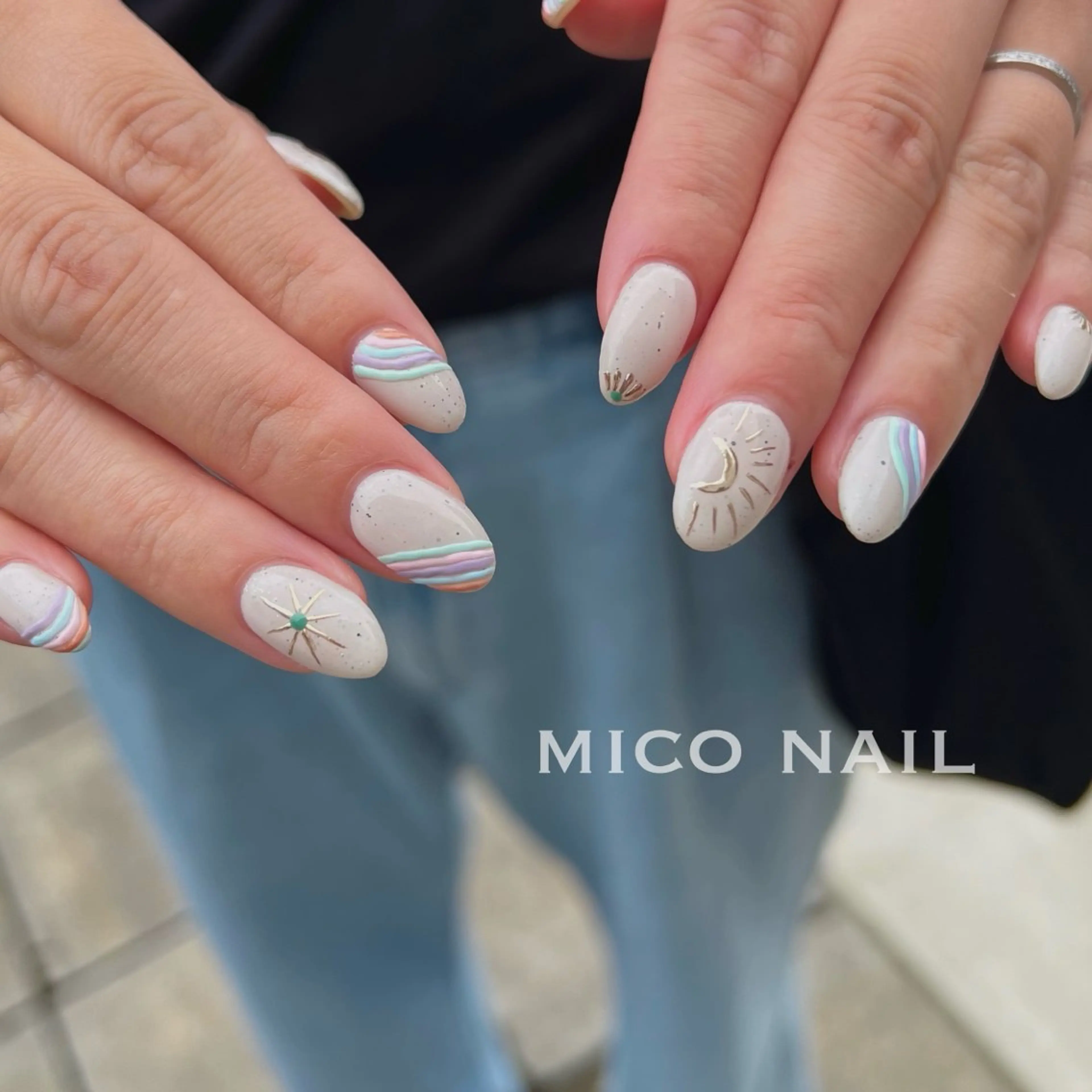 ネイル ハンドネイル mico nailのネイルデザイン