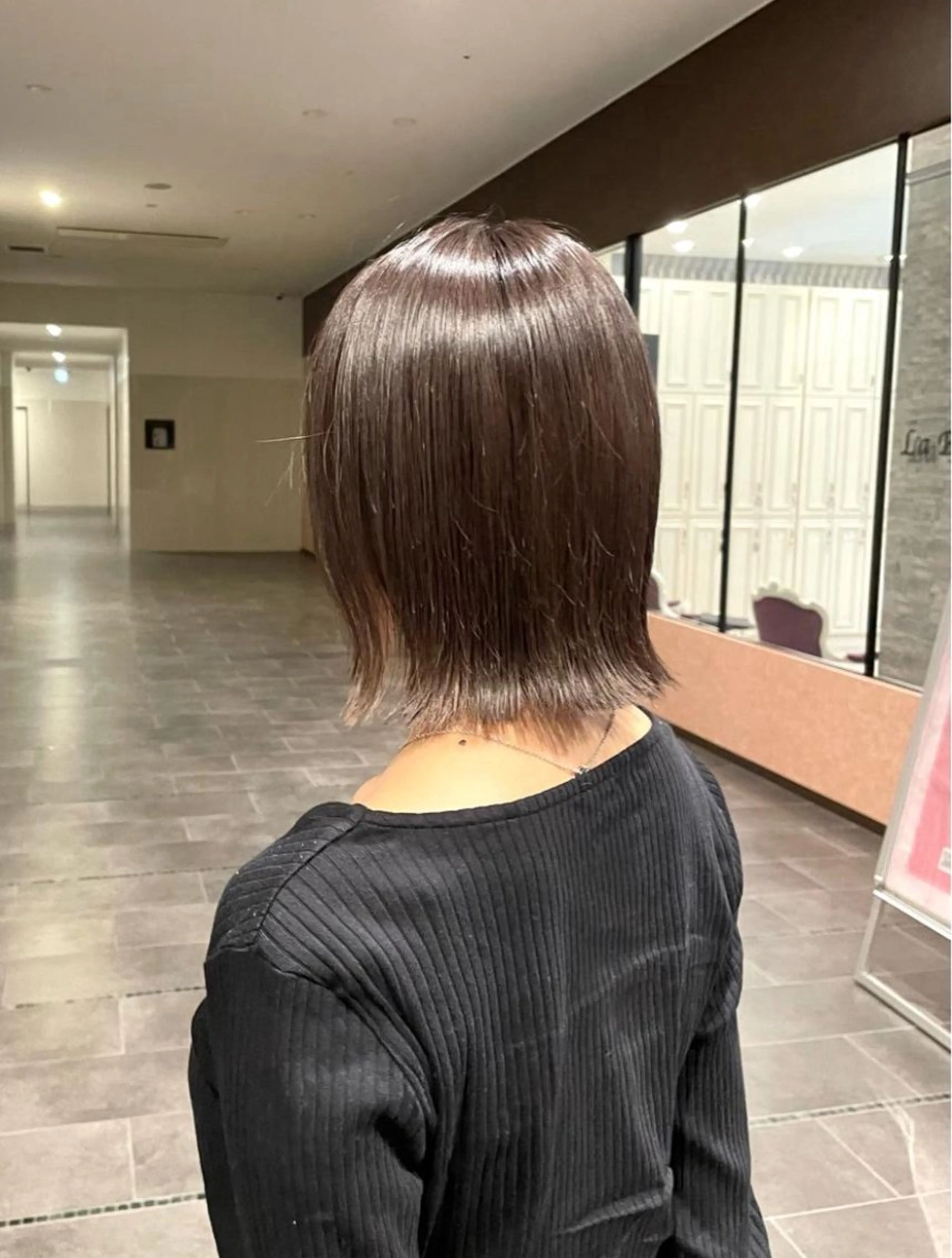 ショート ボブ 梅田美容室　山本 歩夢のヘアスタイル