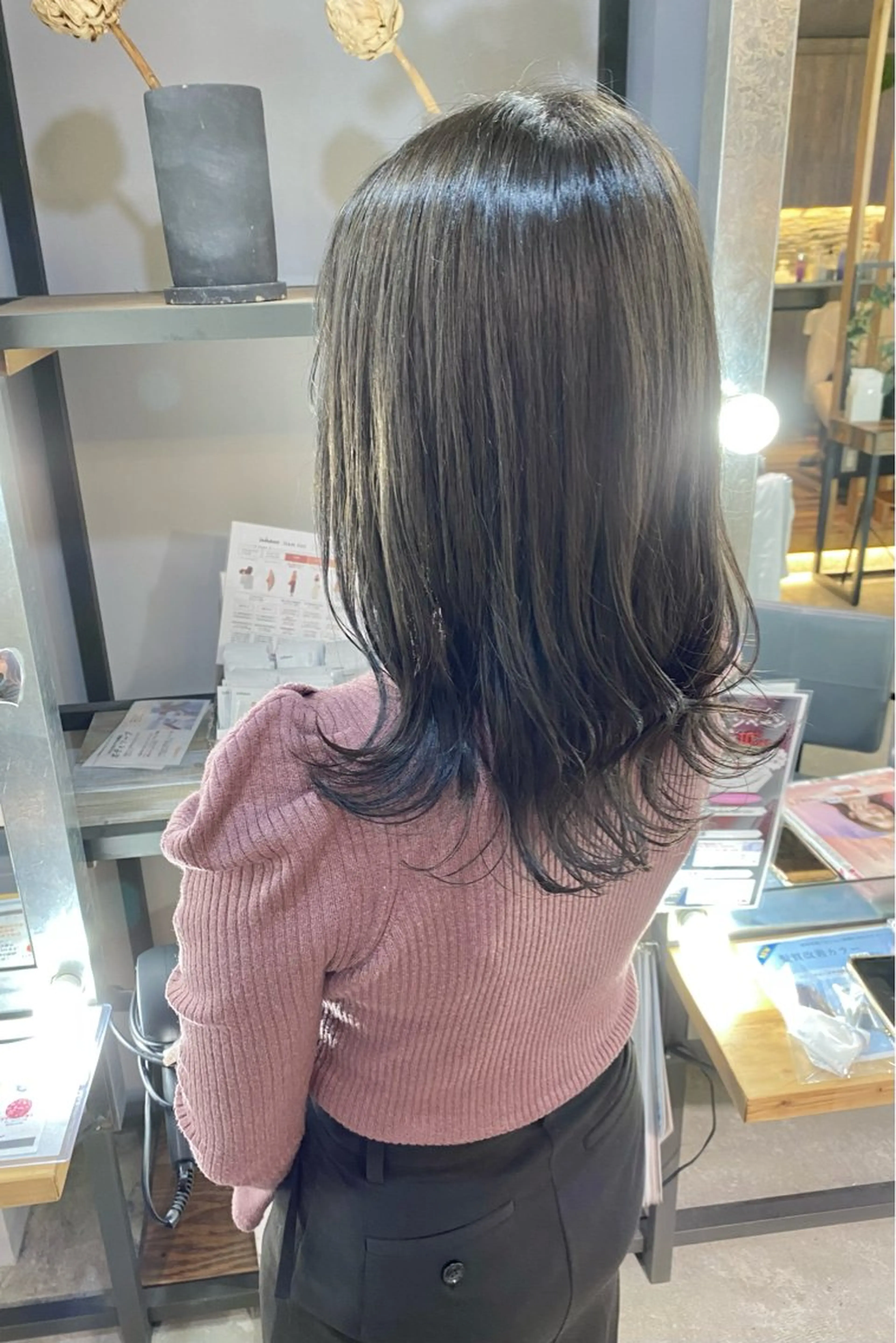 ロング カラー 菊地 紗矢のヘアスタイル