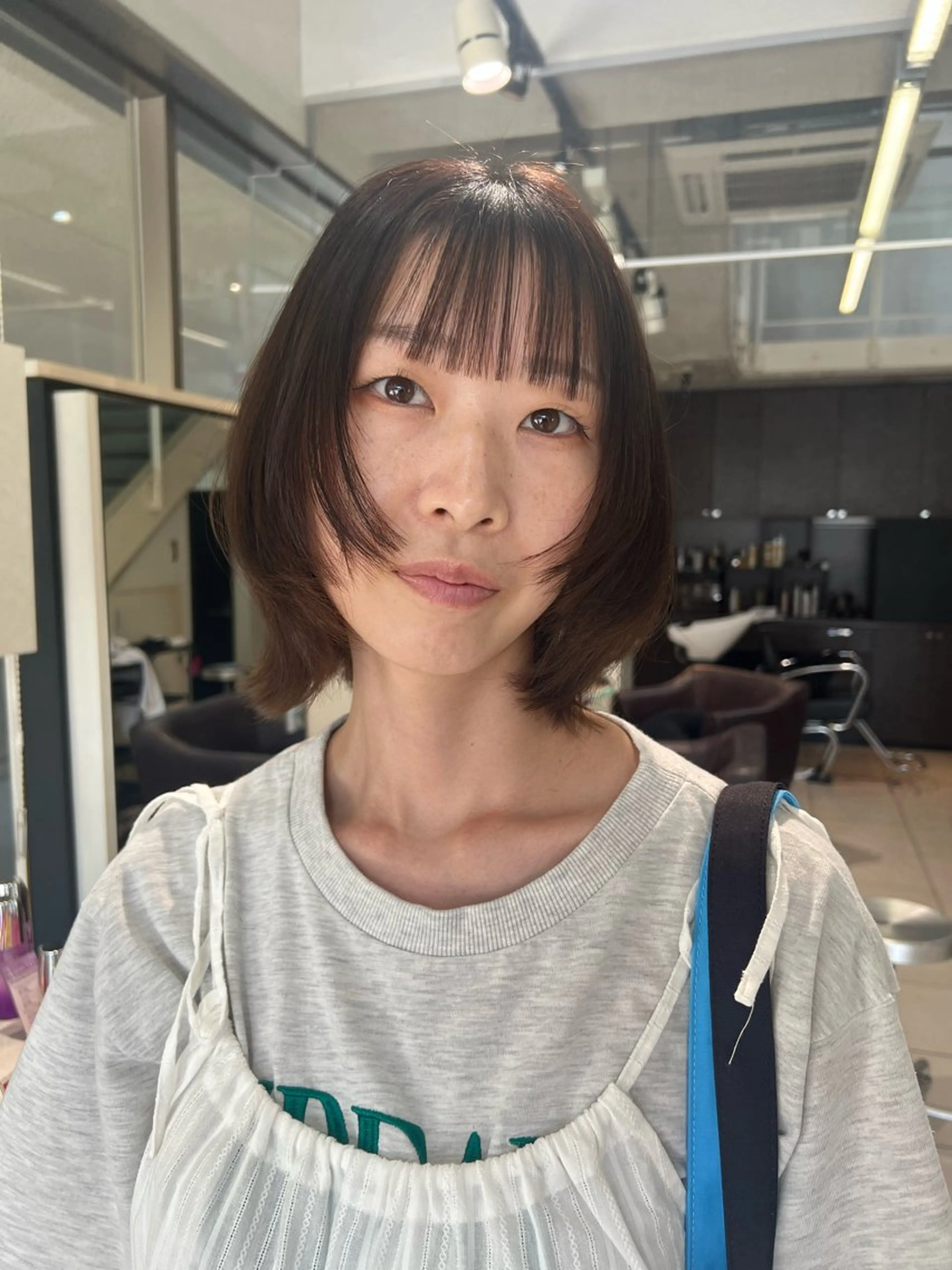 カット 縮毛矯正 Ⓜ️irai ✮のヘアスタイル