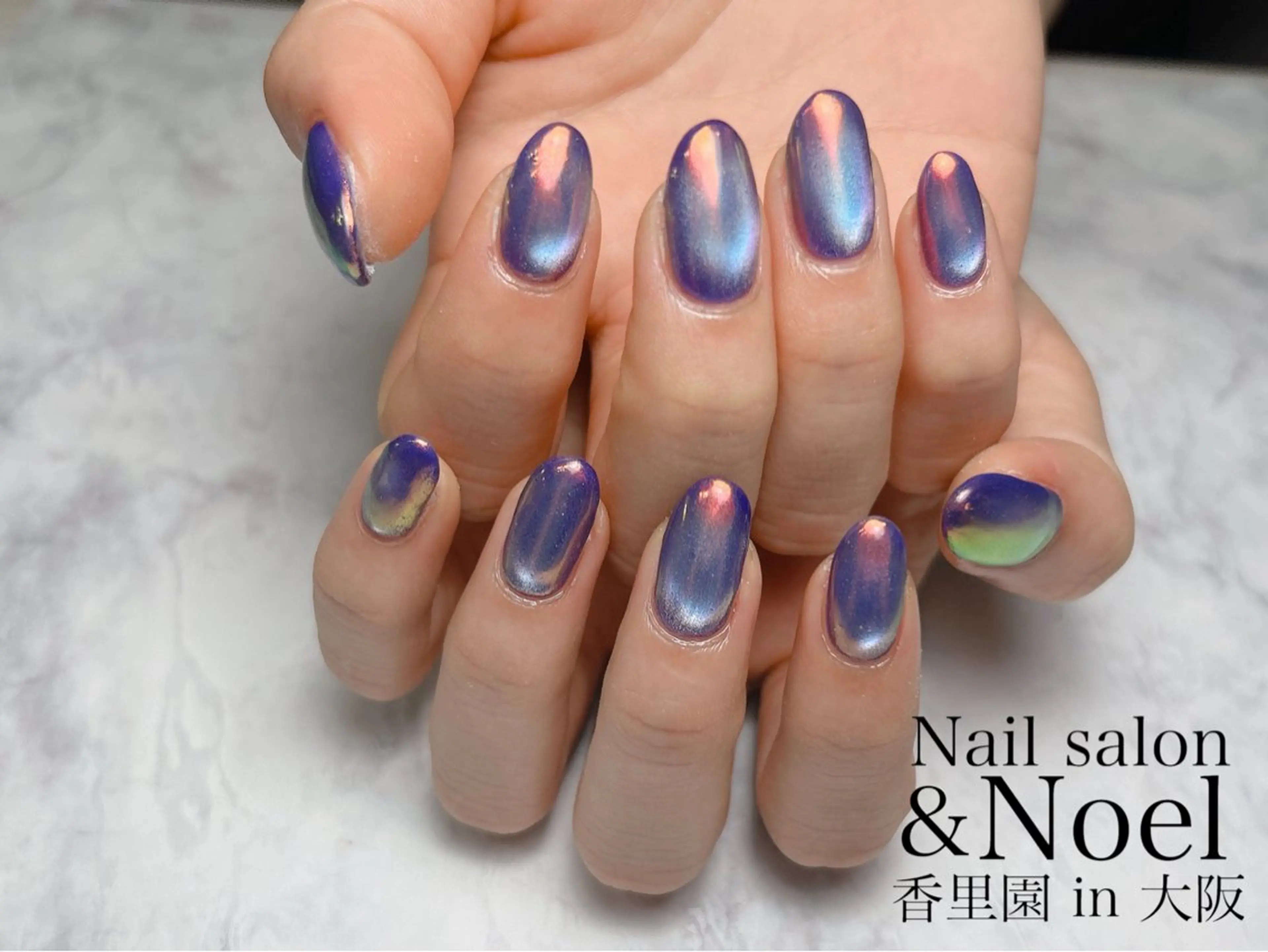 ネイル ハンドネイル Nailsalon  &Noel所属・もも 🍑のネイルデザイン