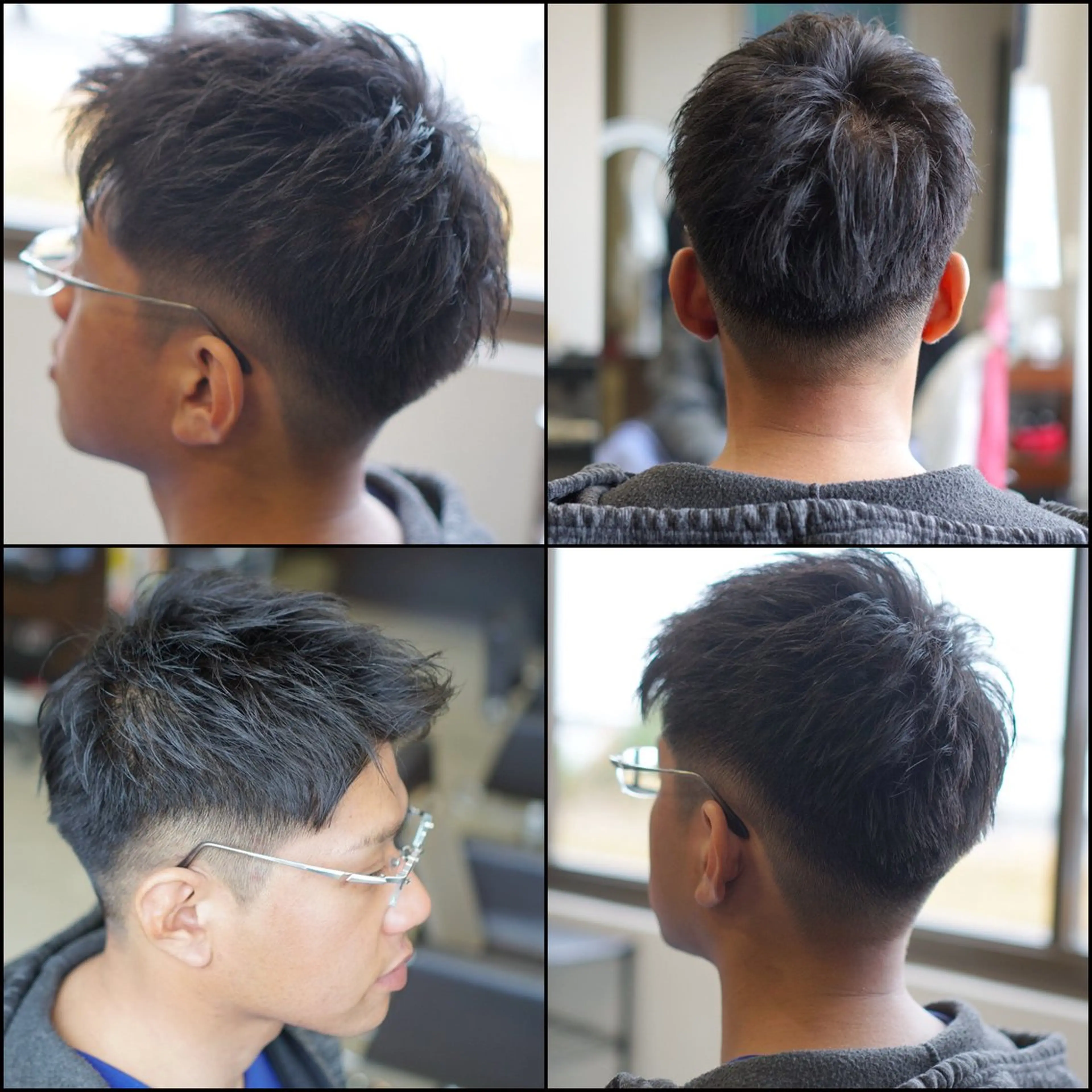 ショート メンズ カット 中島 剛のヘアスタイル