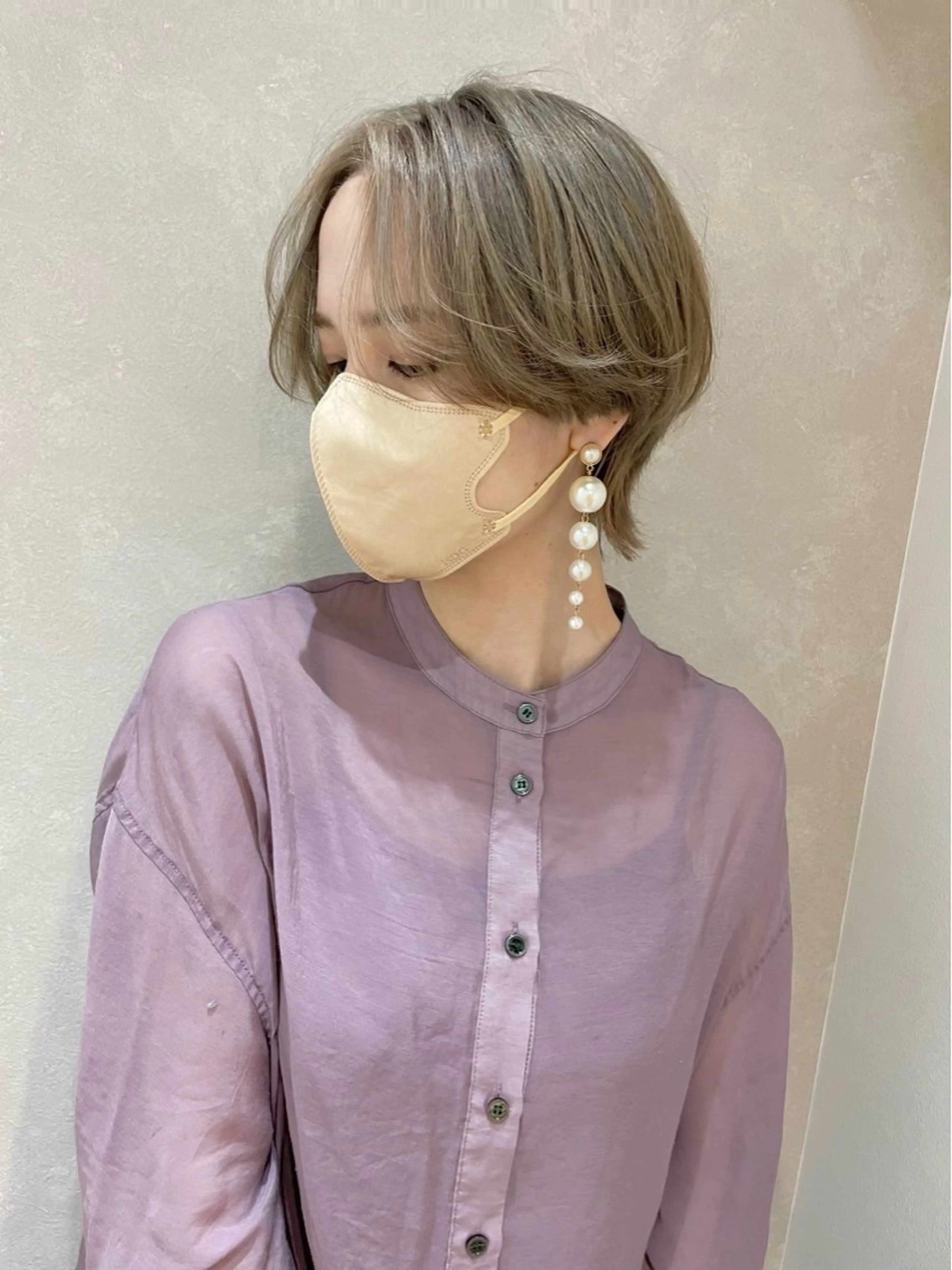 ショート 渡 汐音のヘアスタイル