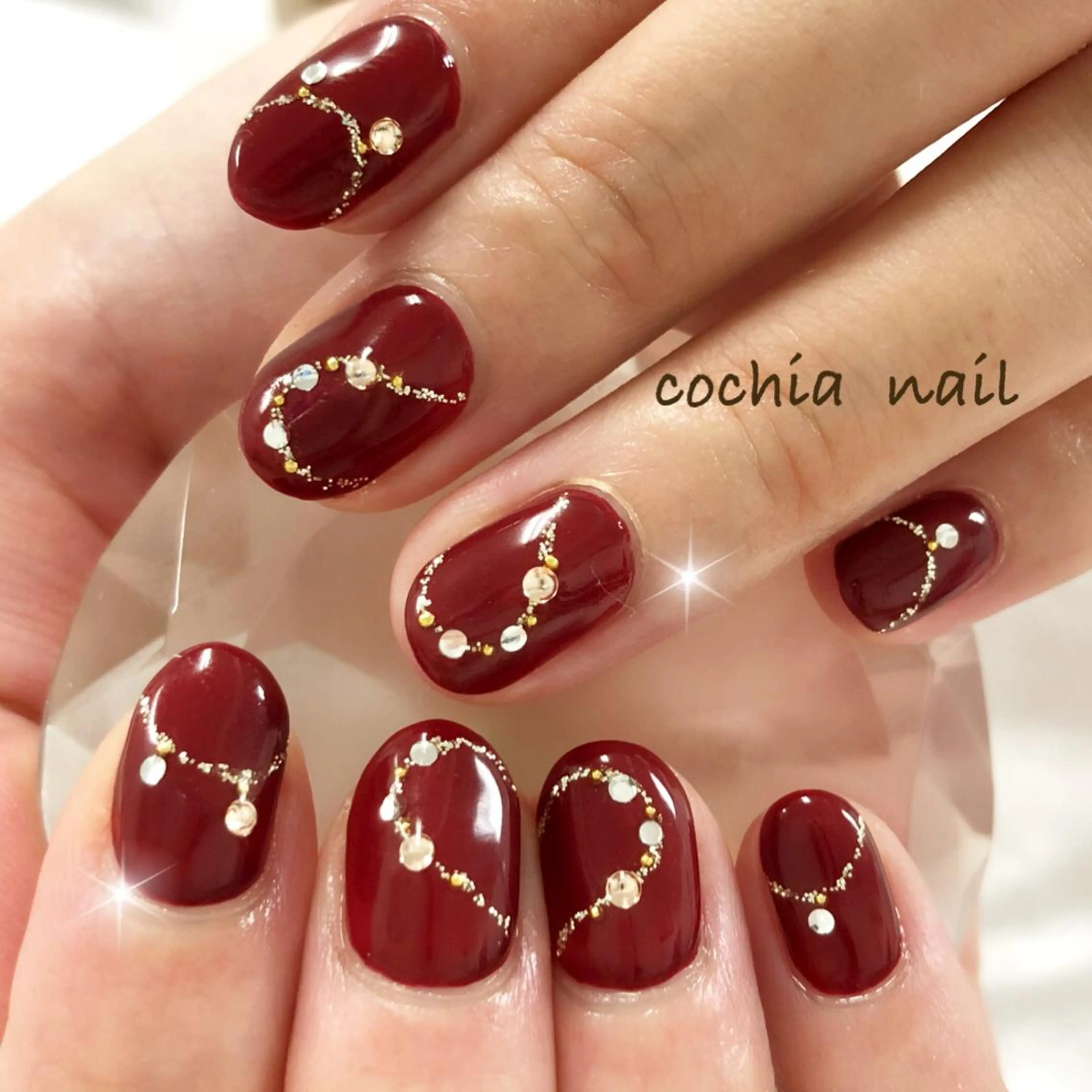 ネイル ハンドネイル ☆Cochia nail☆のネイルデザイン
