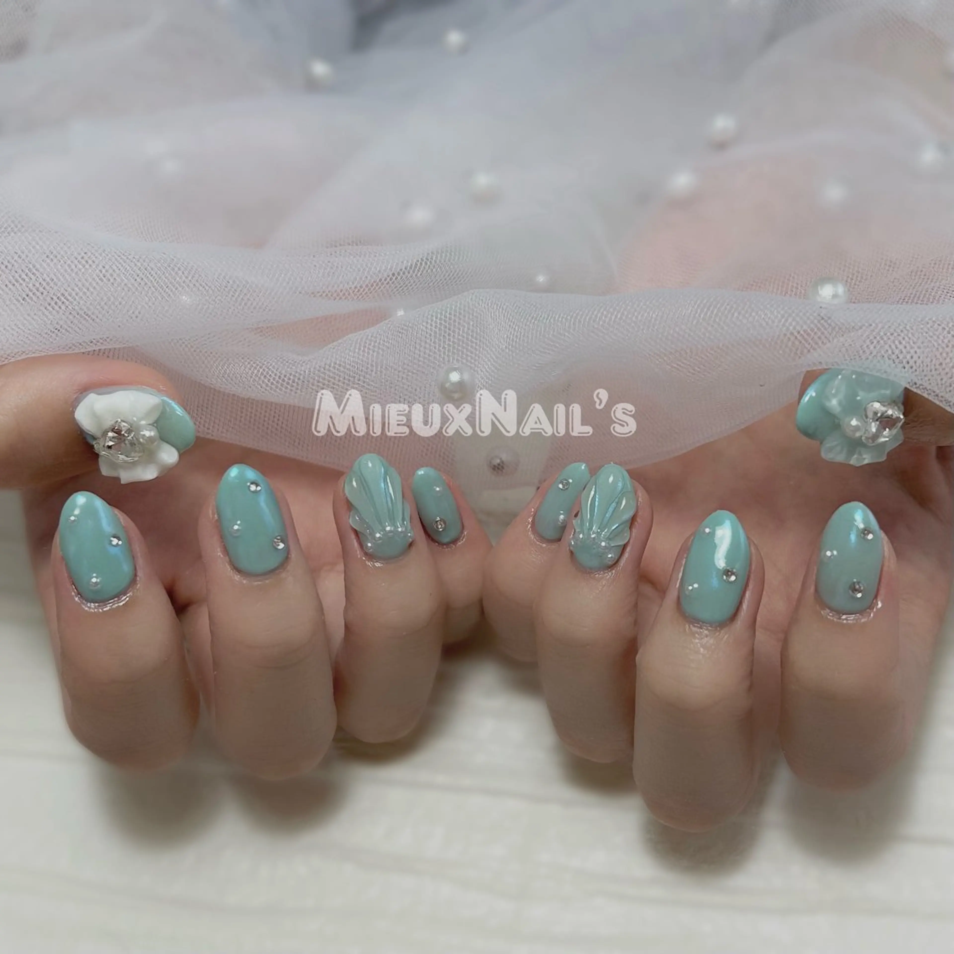 ネイル ハンドネイル Miyu❤️‍🔥 Mieuxnailsのネイルデザイン