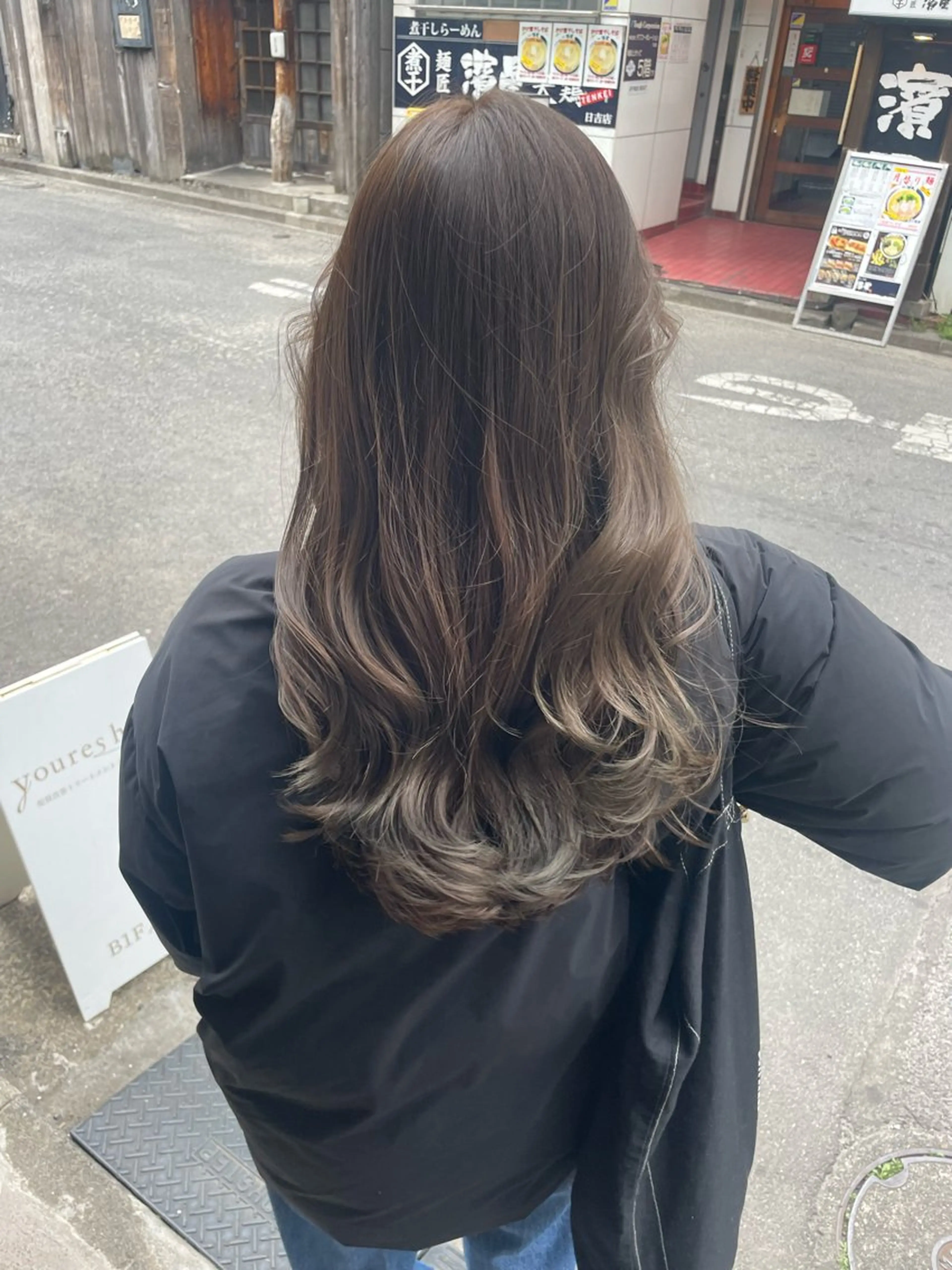 ロング ヘアカラー トリートメント ヘッドスパ マホ/日吉/髪質改善 /レイヤー/ガーリーのヘアスタイル