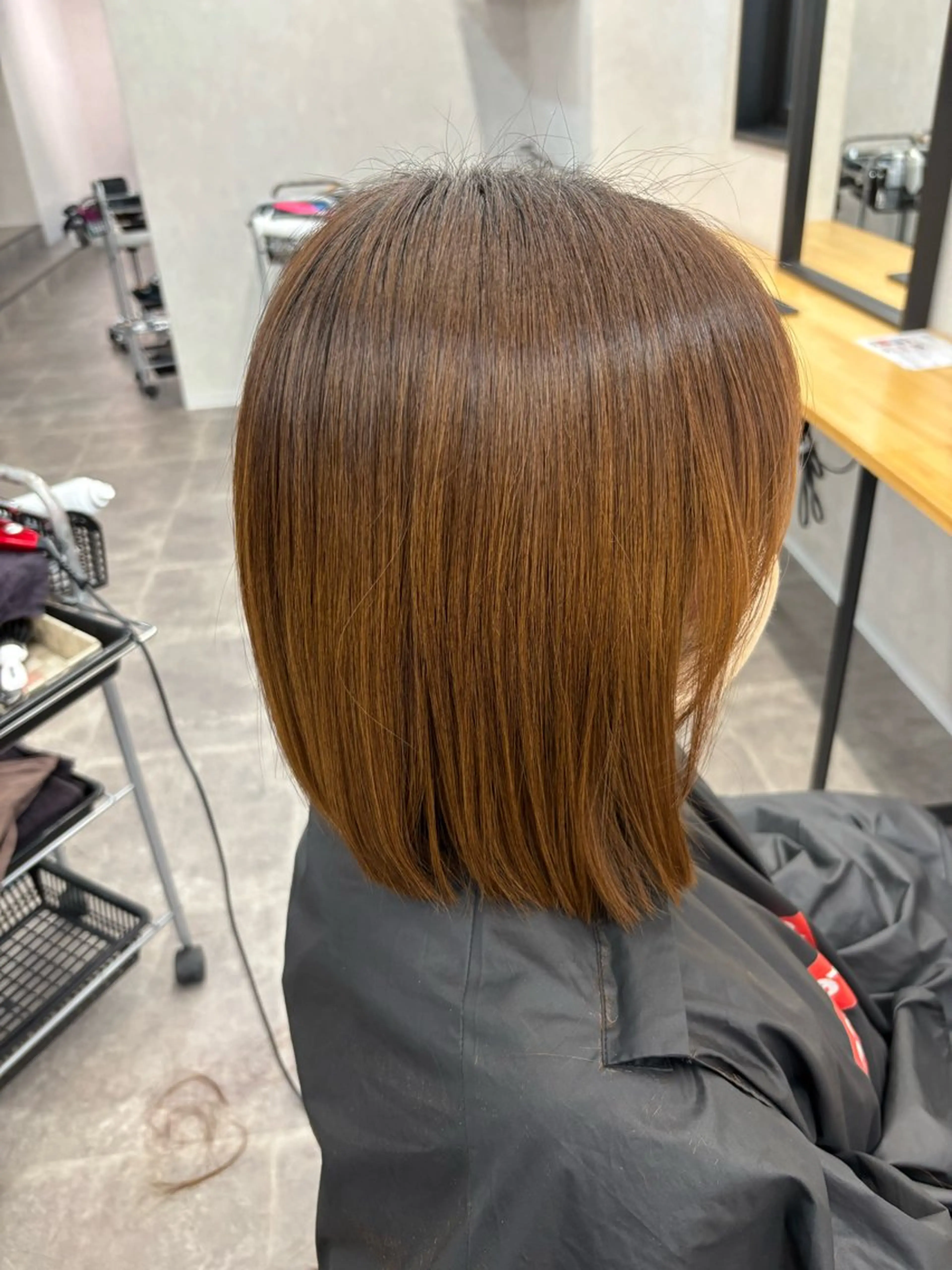 ミディアム カット エクステ/心斎橋/ ハイトーン/ミサキのヘアスタイル