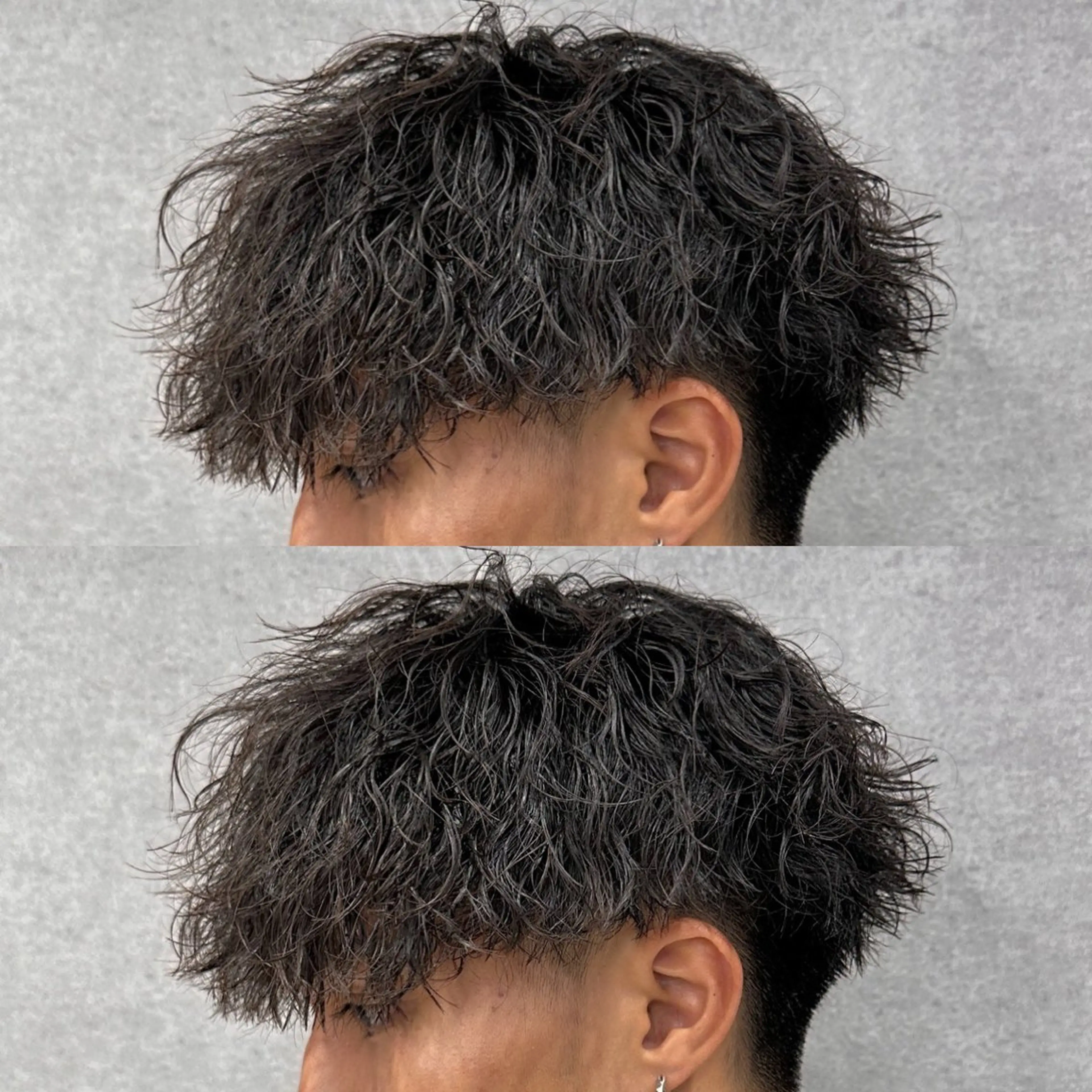 ショート カラー パーマ メンズ 渋谷駅から徒歩1分 BLUCKメンズヘアのヘアスタイル