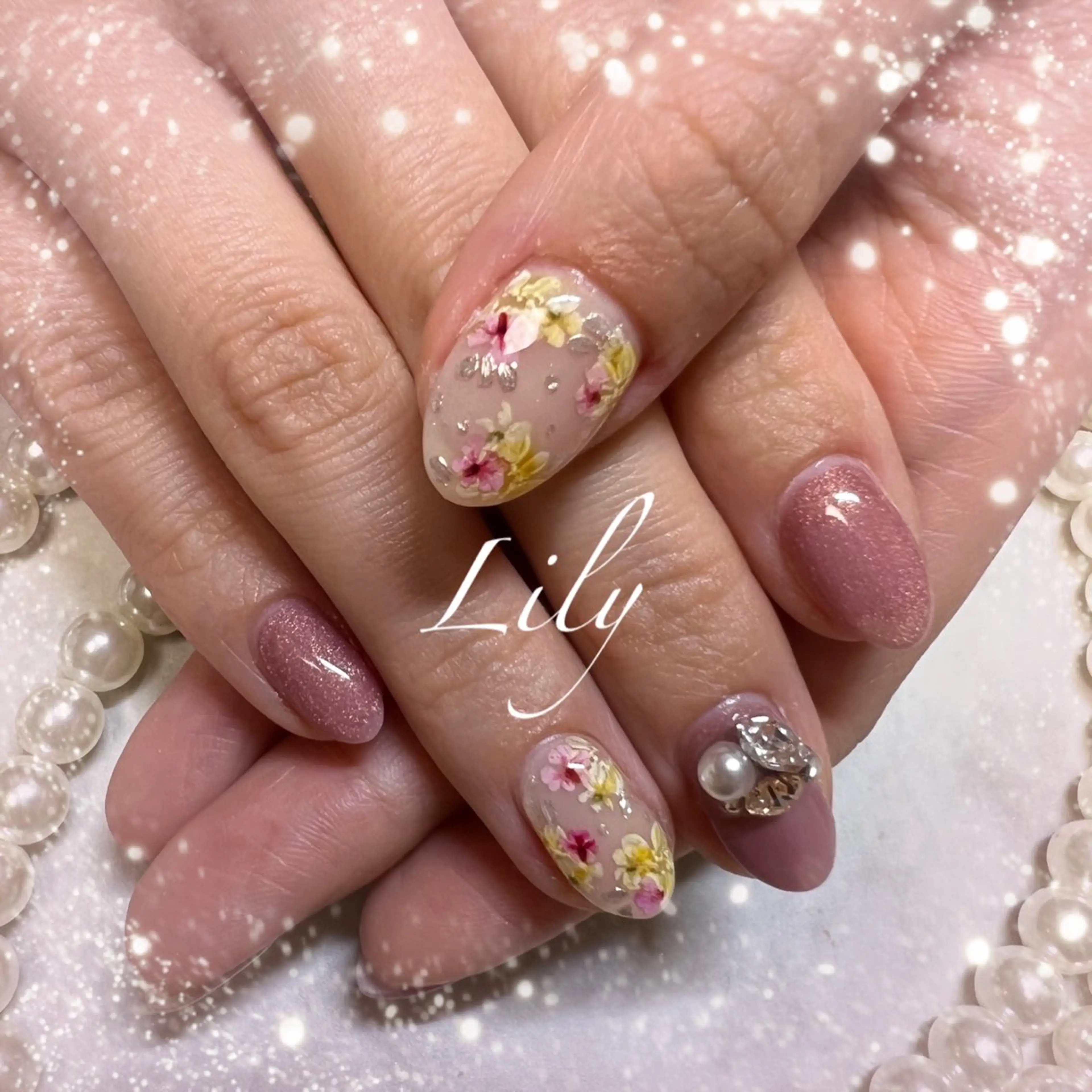 ネイル ハンドネイル Nailsalon Lilyのネイルデザイン