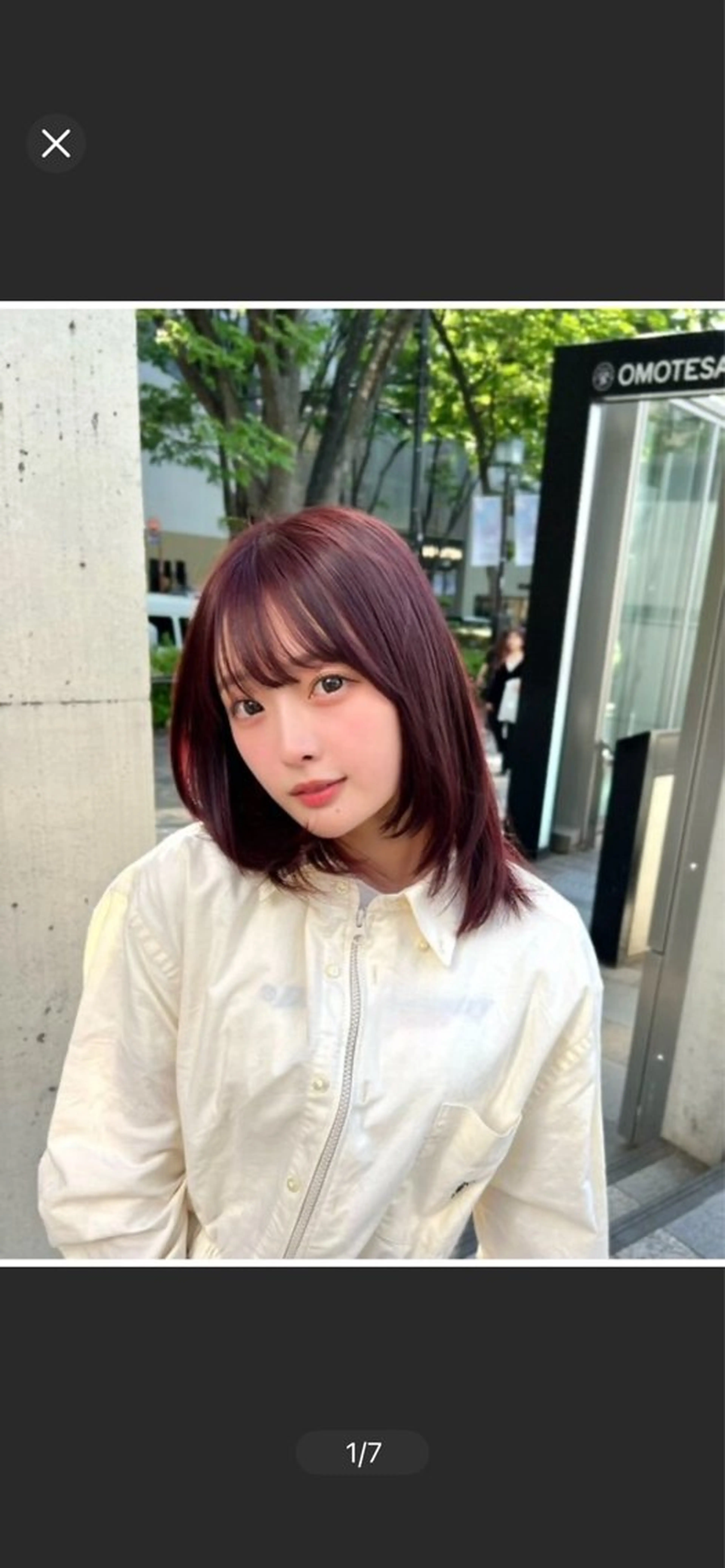 ショート カラー ヘアカラー トリートメント Celan omotesando所属・ゆうさ/髪質改善/ こっくりカラーのヘアスタイル