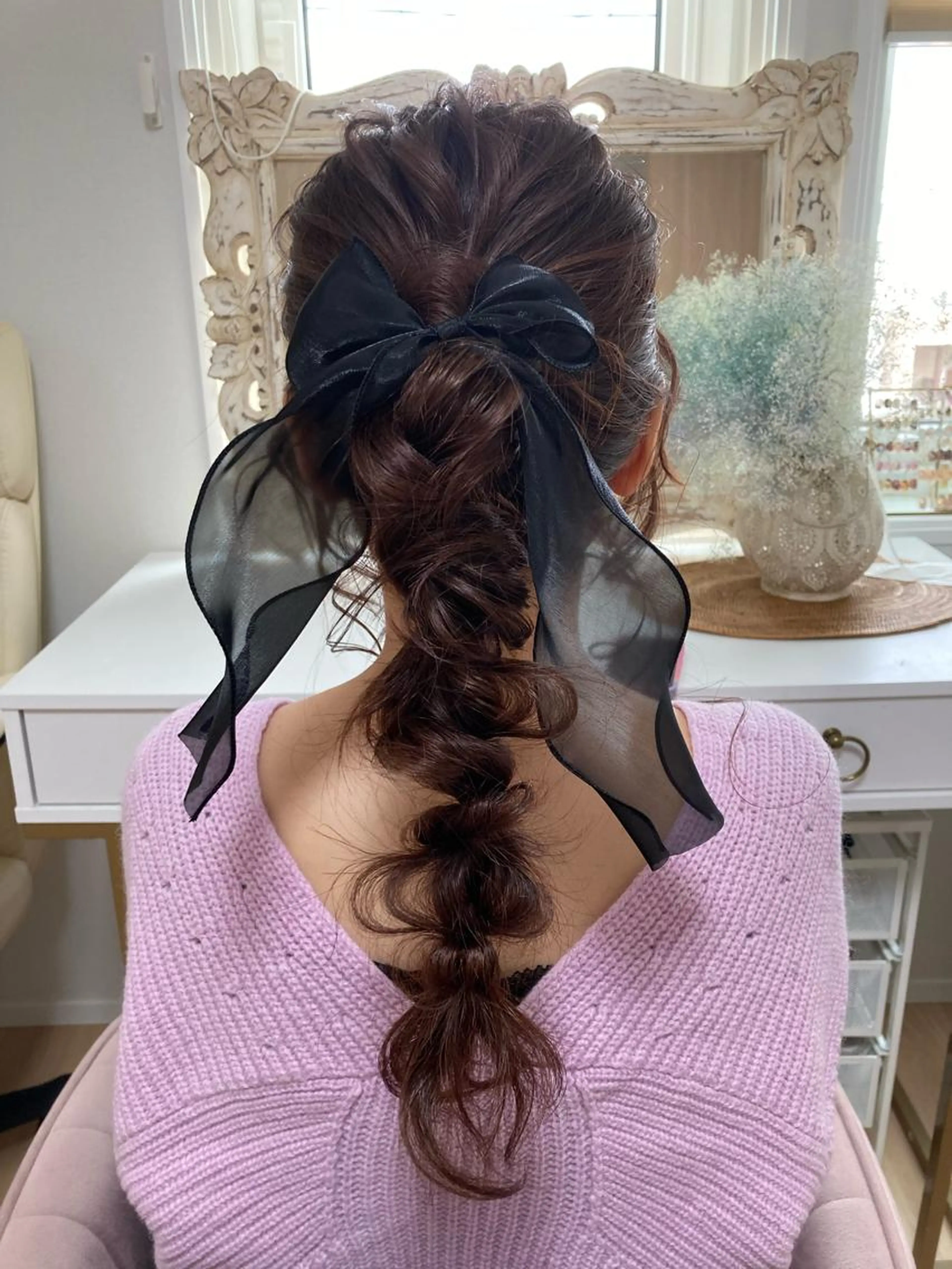 ヘアアレンジの写真