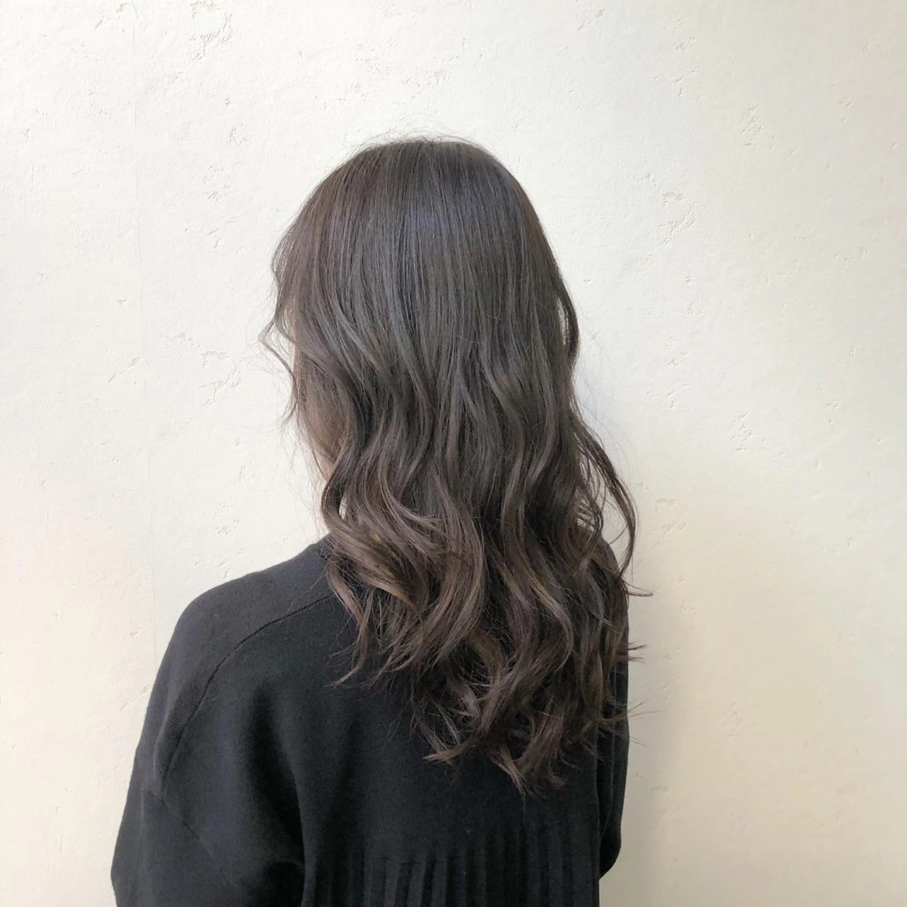 セミロング 西川 仁のヘアスタイル