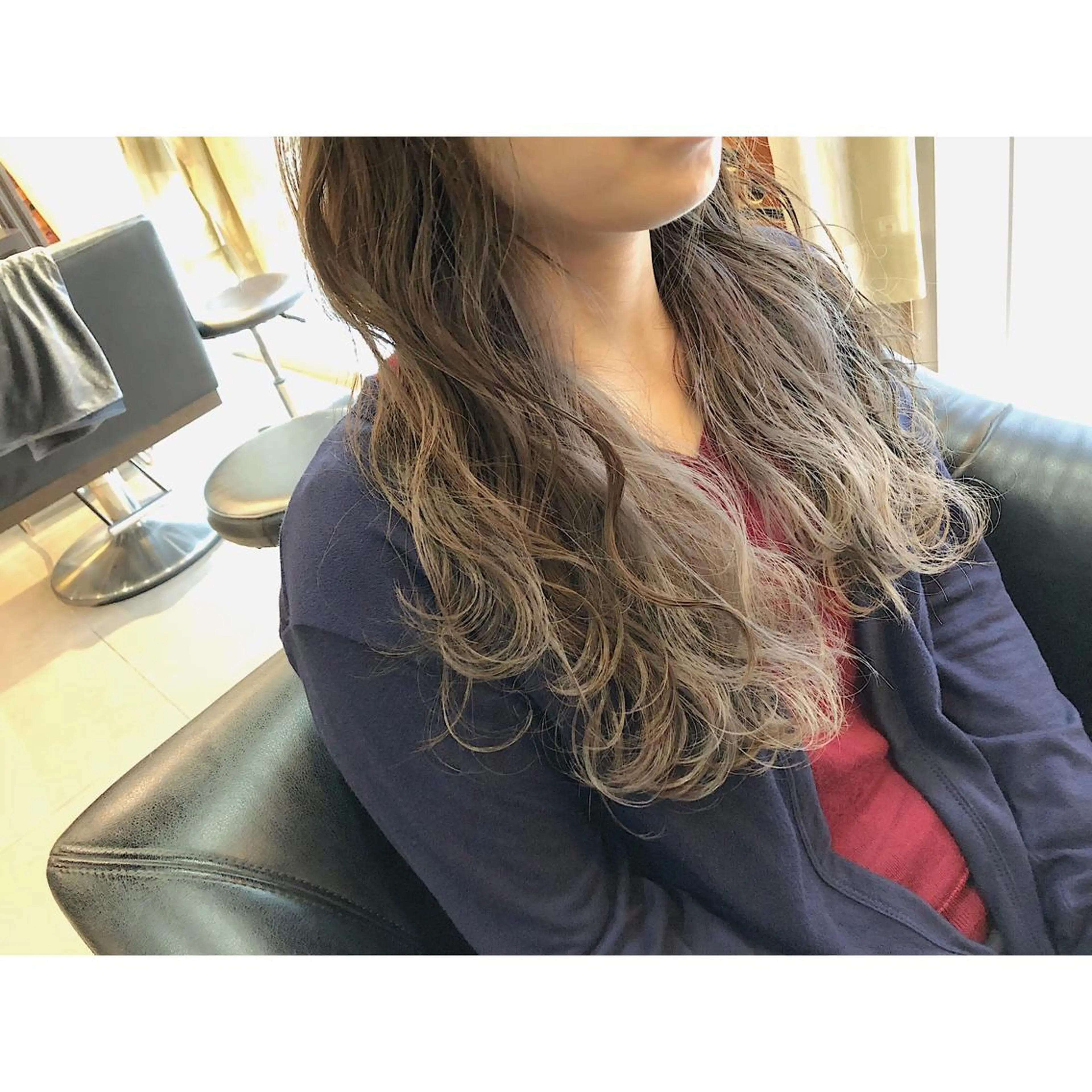 ロング カラー 心斎橋 美髪職人　近江のヘアスタイル