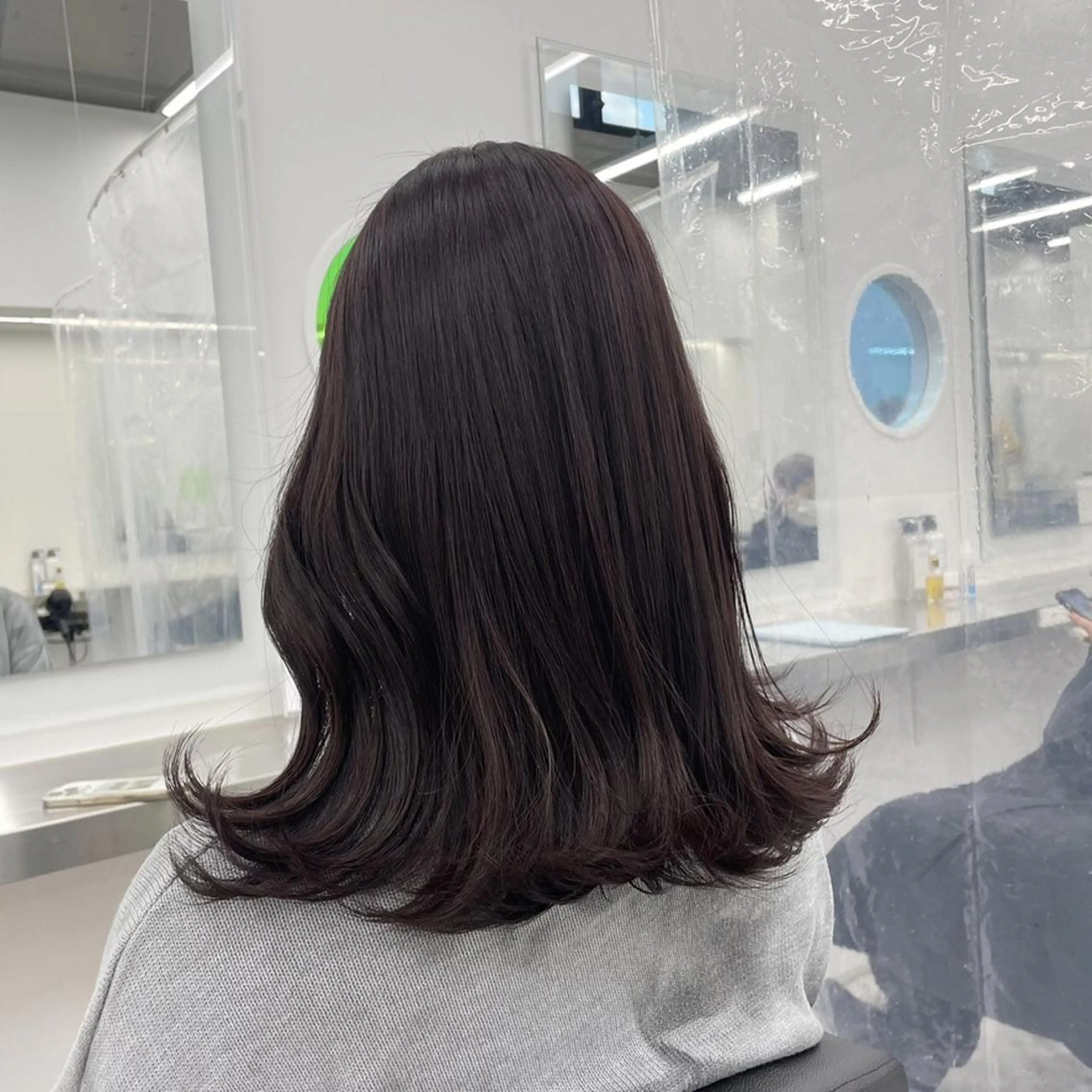 カラー カット ヘアカラー トリートメント ヘッドスパ ヘアセット 🩶透髪×モテ髪🩶 池袋SHE🏹🩶のヘアスタイル