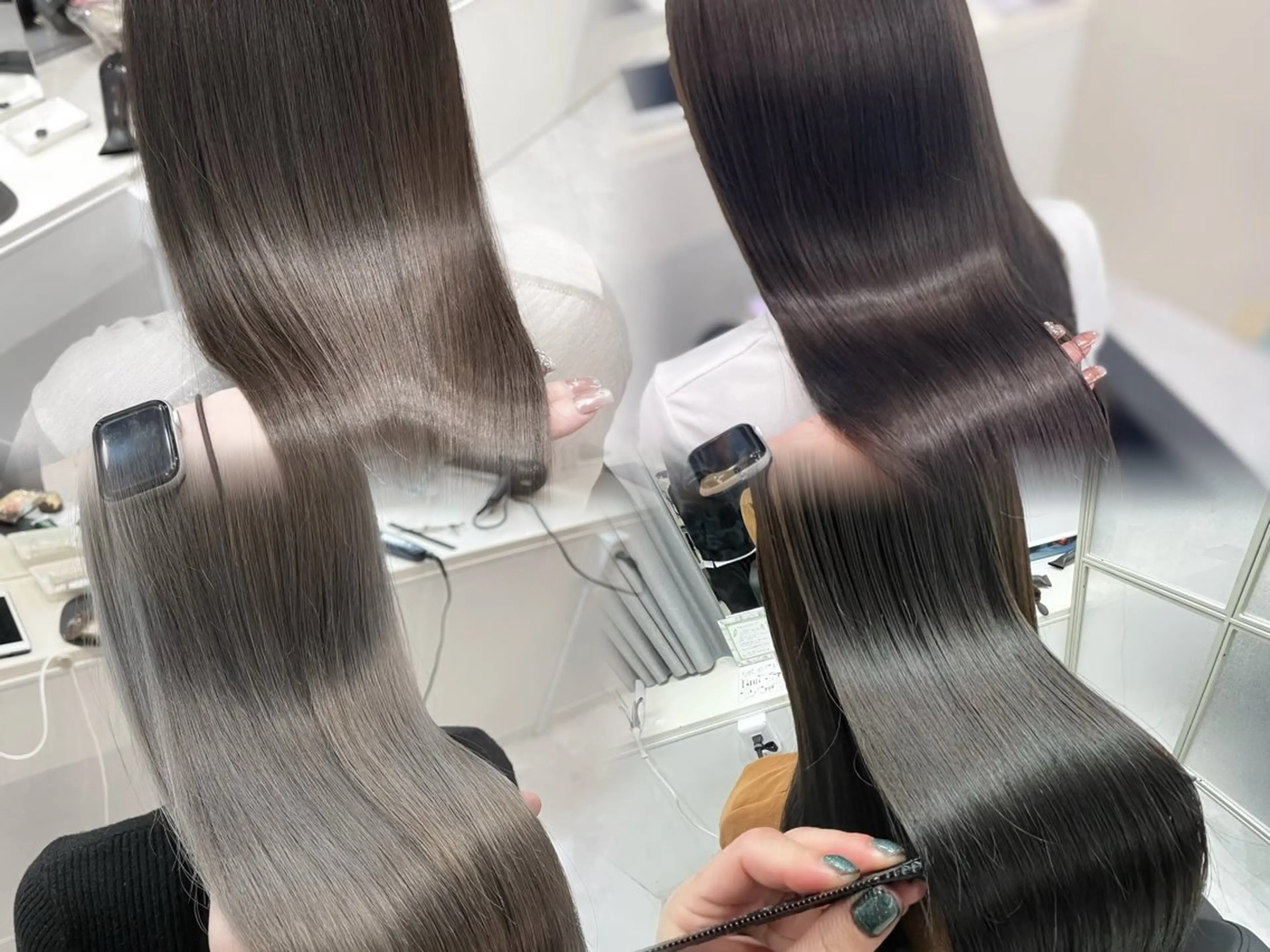 ロング カラー 髪質改善 髪質改善 カラー専門店のヘアスタイル