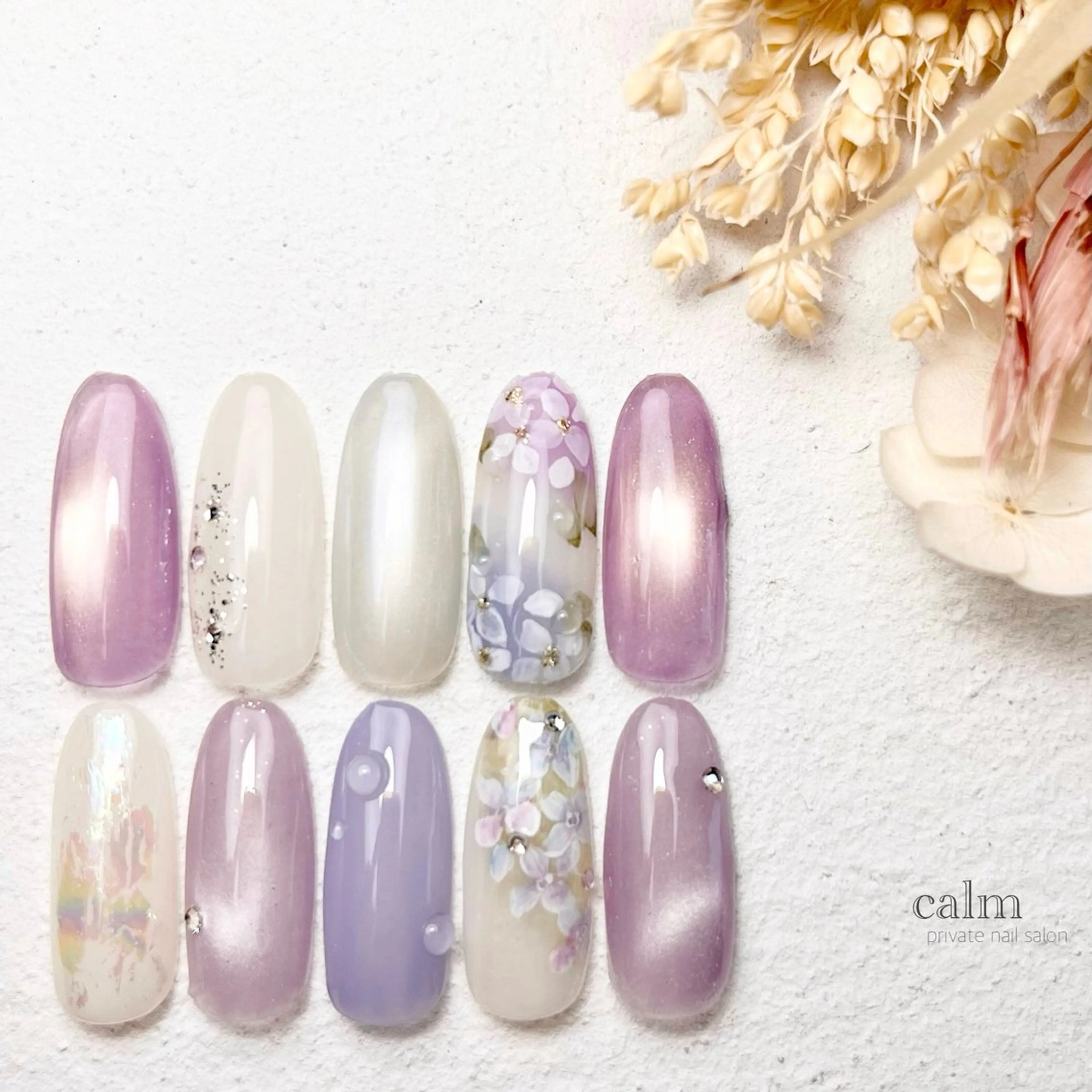 ネイル ハンドネイル calm 〔ｶｰﾑ〕のネイルデザイン