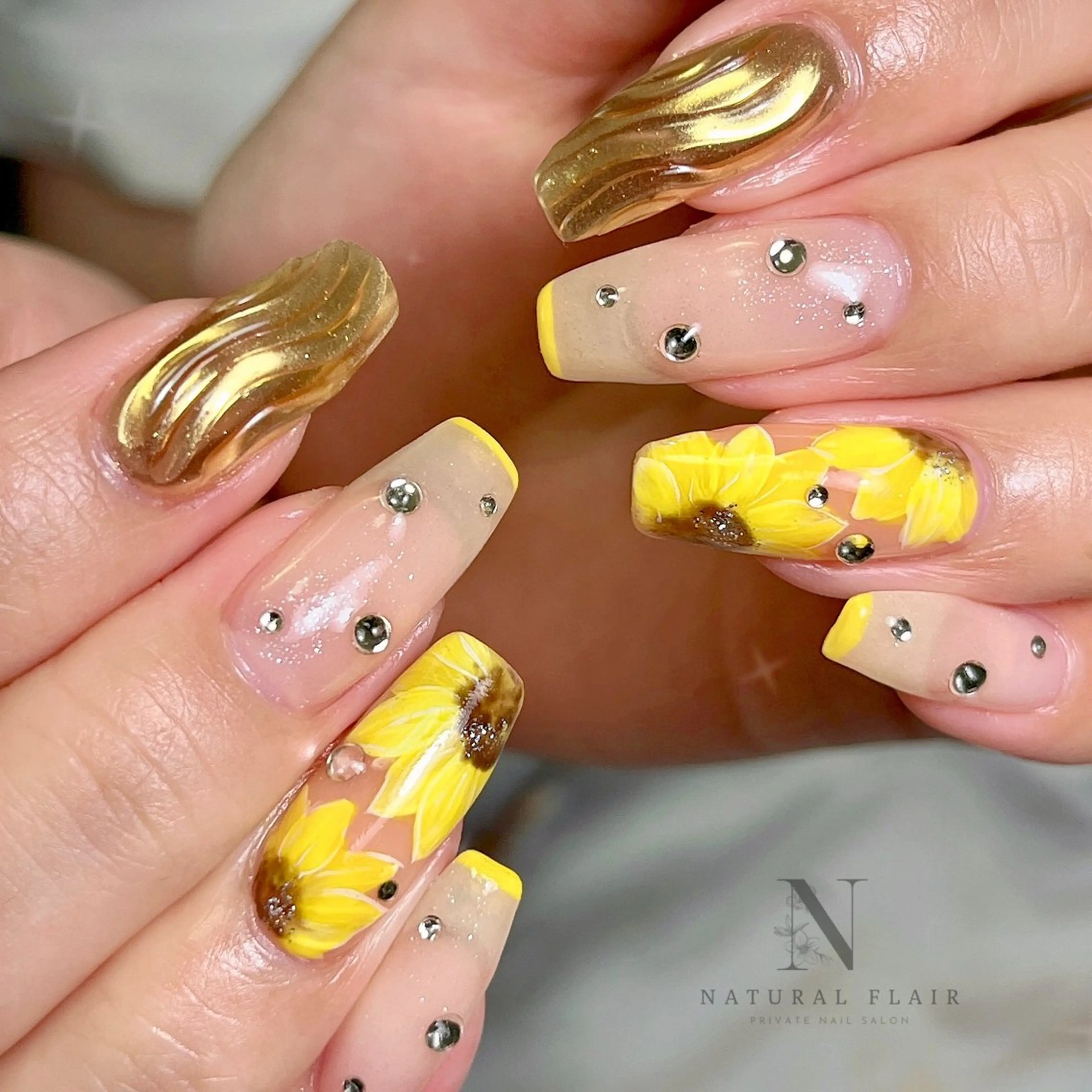 ネイル ハンドネイル natural flairのネイルデザイン