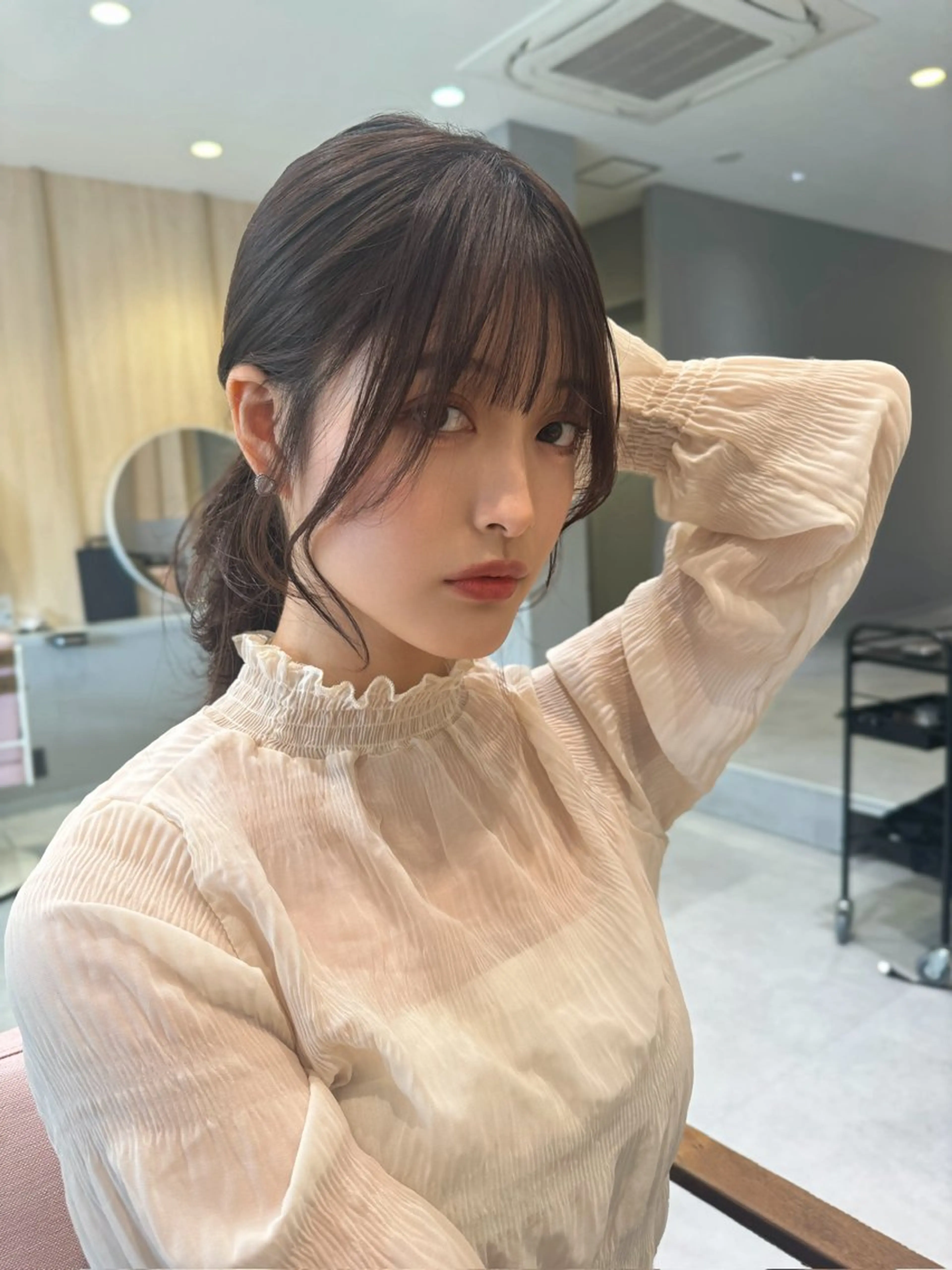 ロング カラー カット ヘアカラー トリートメント ヘアセット ✂️似合わせの魔術師 石田一樹✂️のヘアスタイル