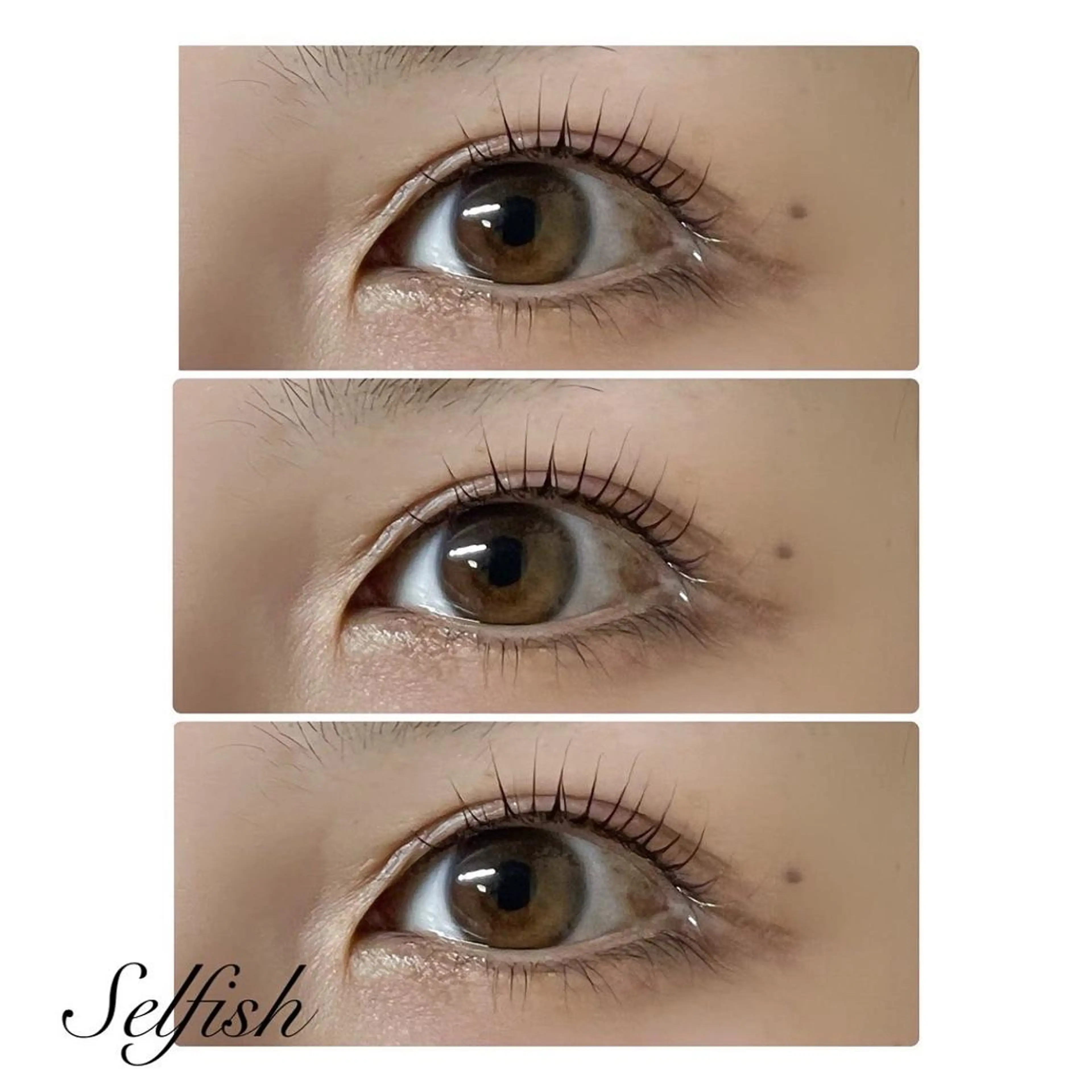マツエク・マツパ eyelashsalonSelfish所属・. Selfishのマツエク・マツパデザイン