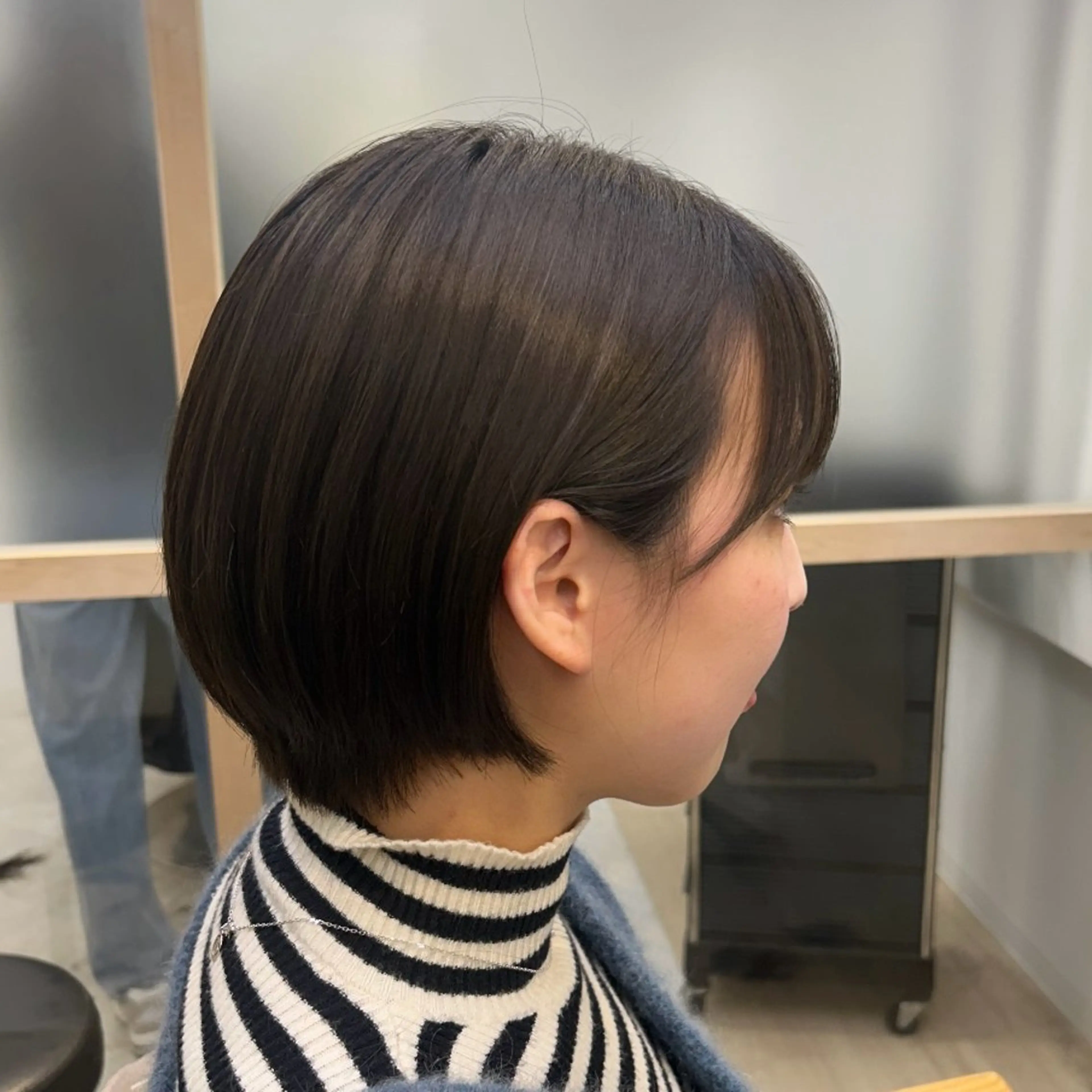 ショート 丸みショート ショートヘア カット トリートメント 秋山 桃子のヘアスタイル