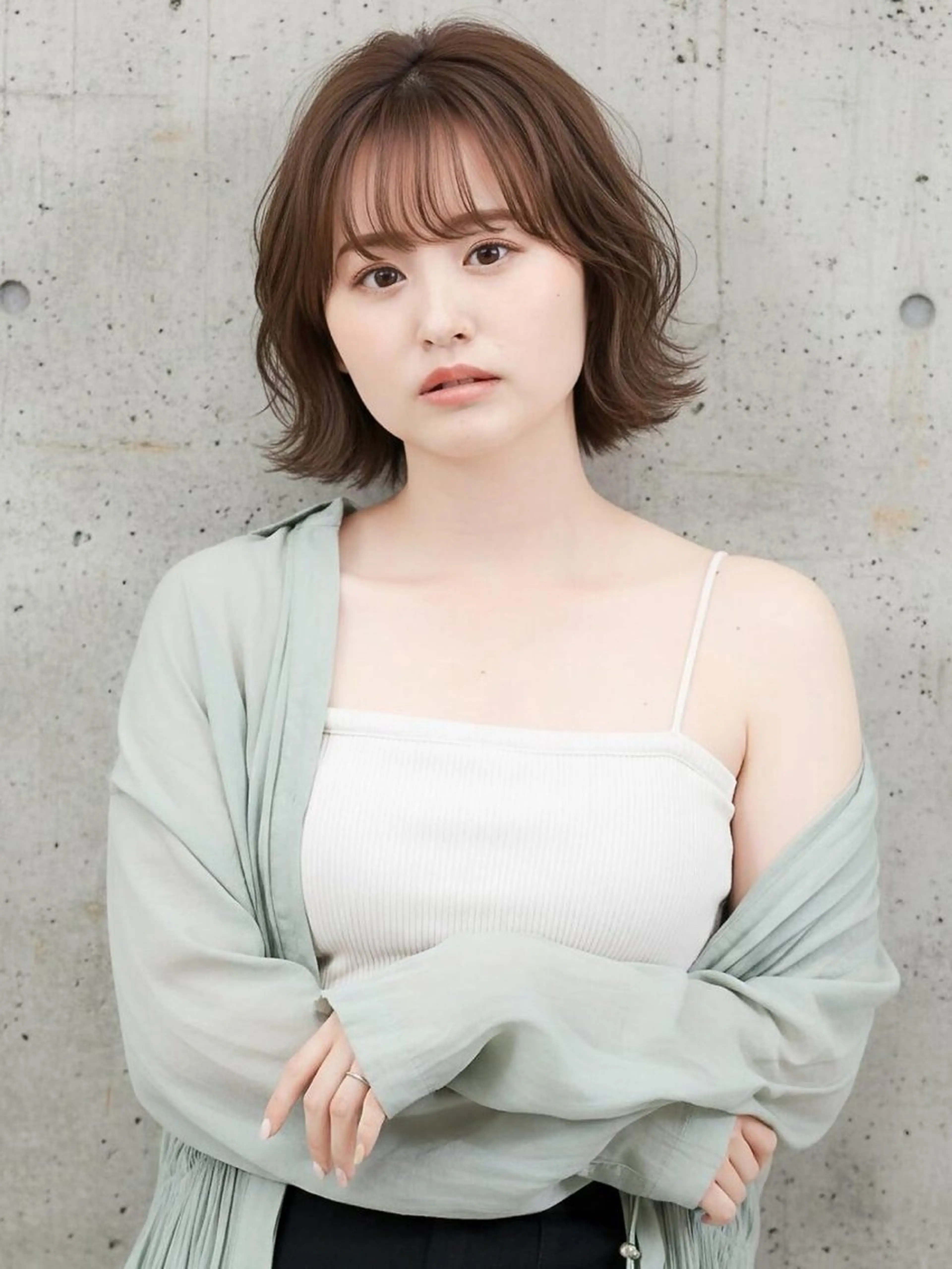 【カットモデル】レディース限定    カット＋パーマの写真