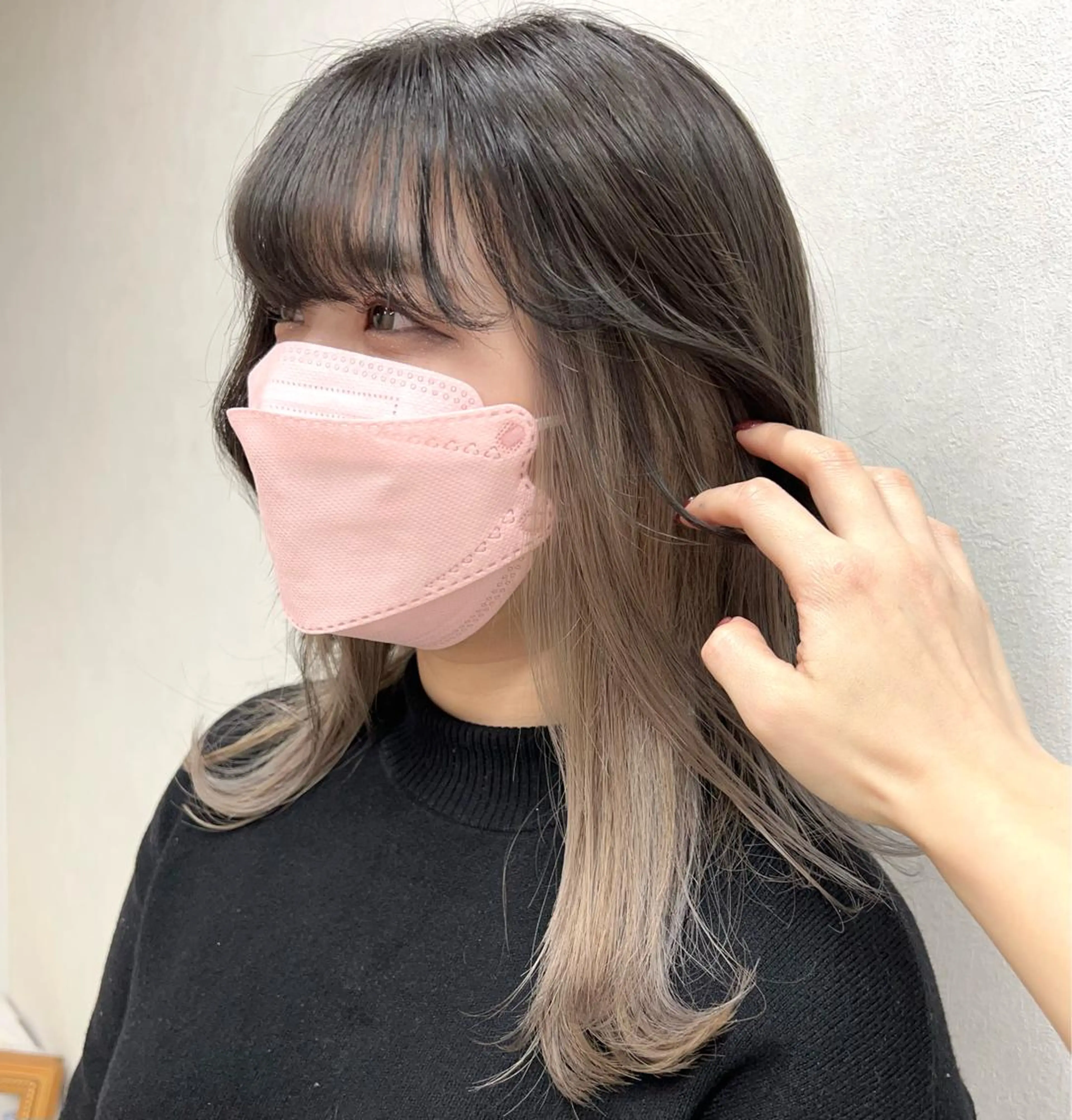 セミロング ヘアカラー TriumpH天王寺店【ミルボンAujua認定サロン】所属・SAKI🐈‍⬛【 HAPPY届けます】のヘアスタイル