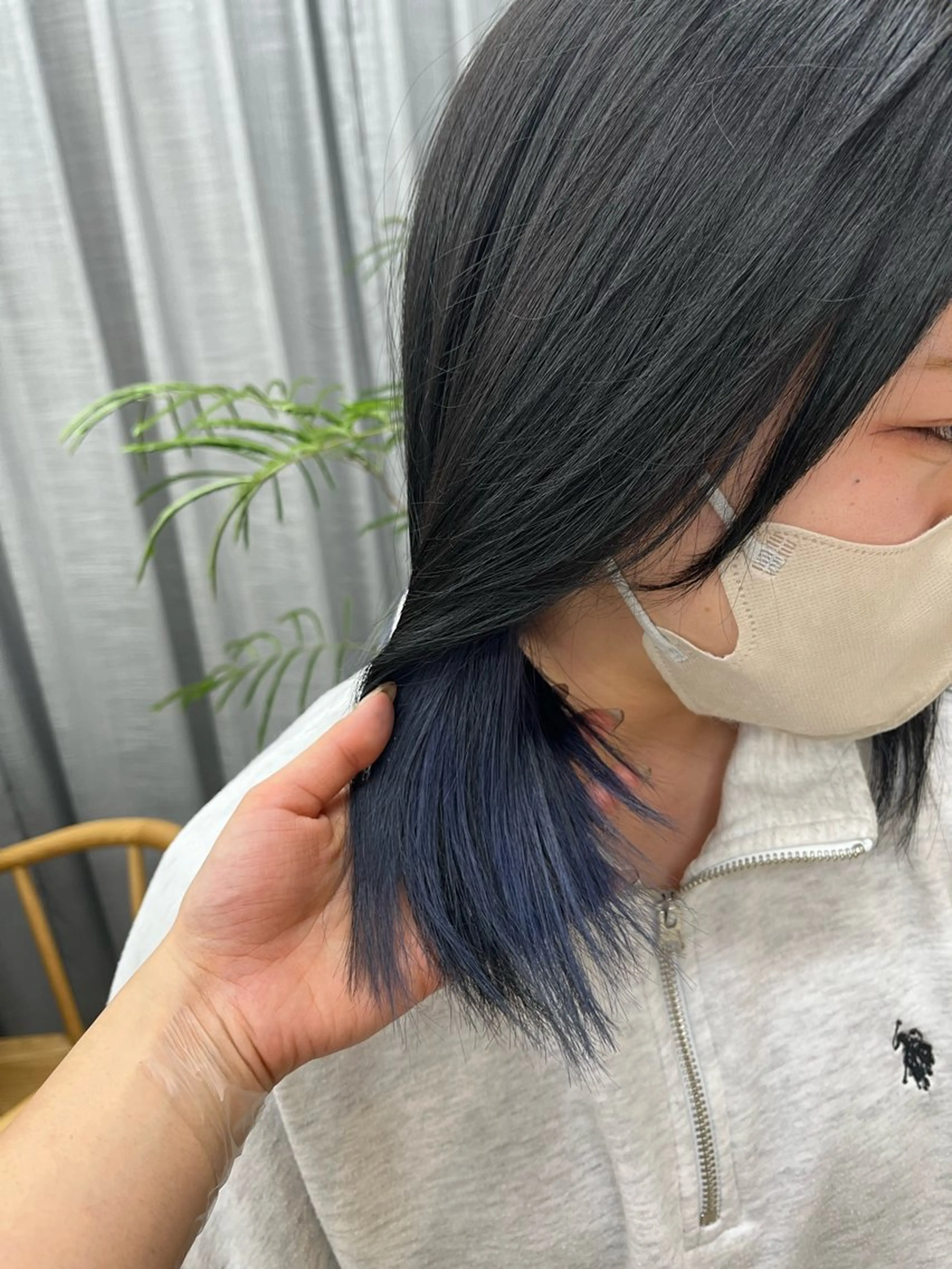 ミディアム カラー ヘアカラー vicca ekolu所属・🩵ハイトーン/ 海外風/SAKI🩵のヘアスタイル