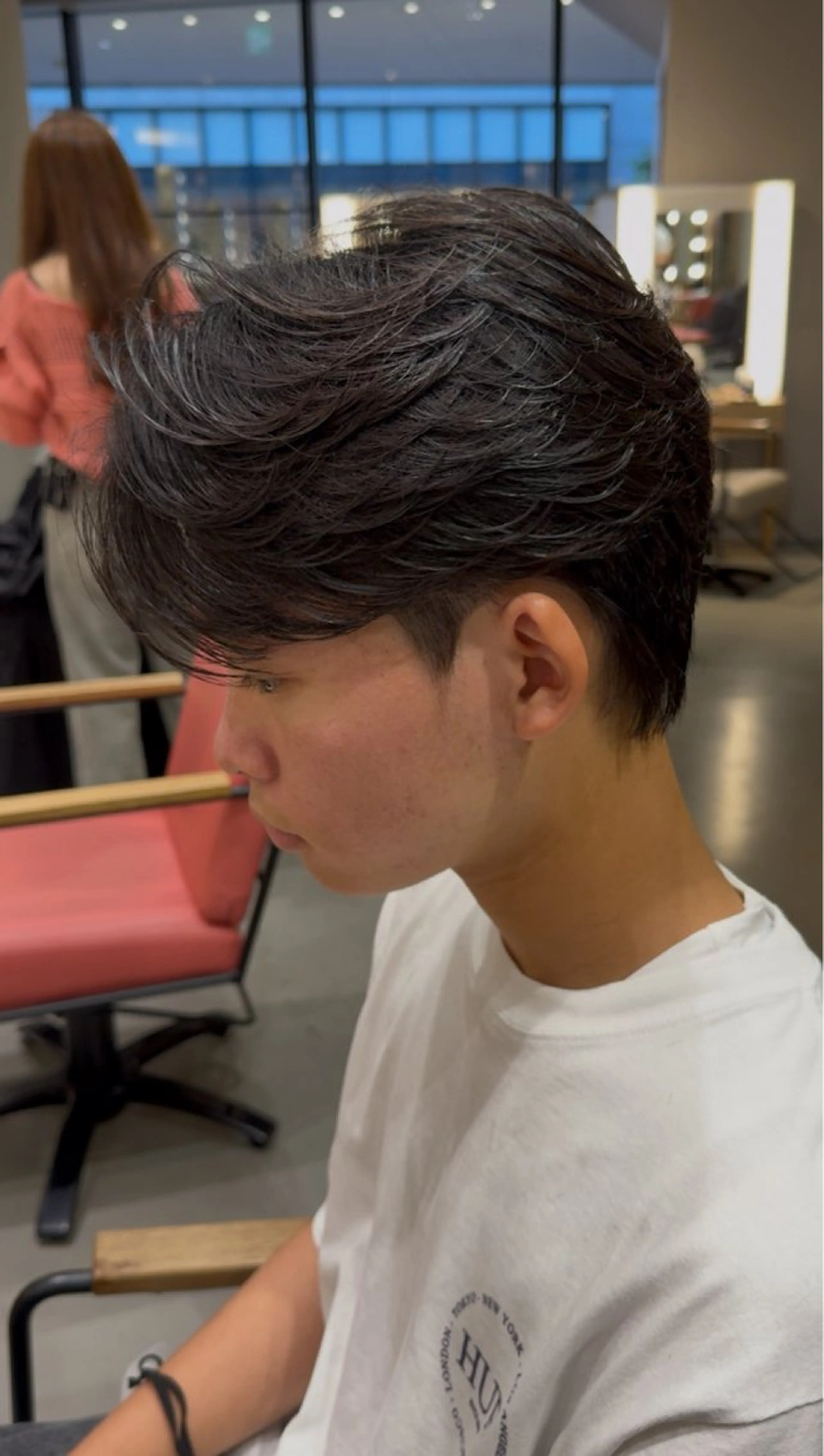 ショート パーマ カット パーマ unopulir   茶屋町店所属・unopulir 景山　凌のヘアスタイル