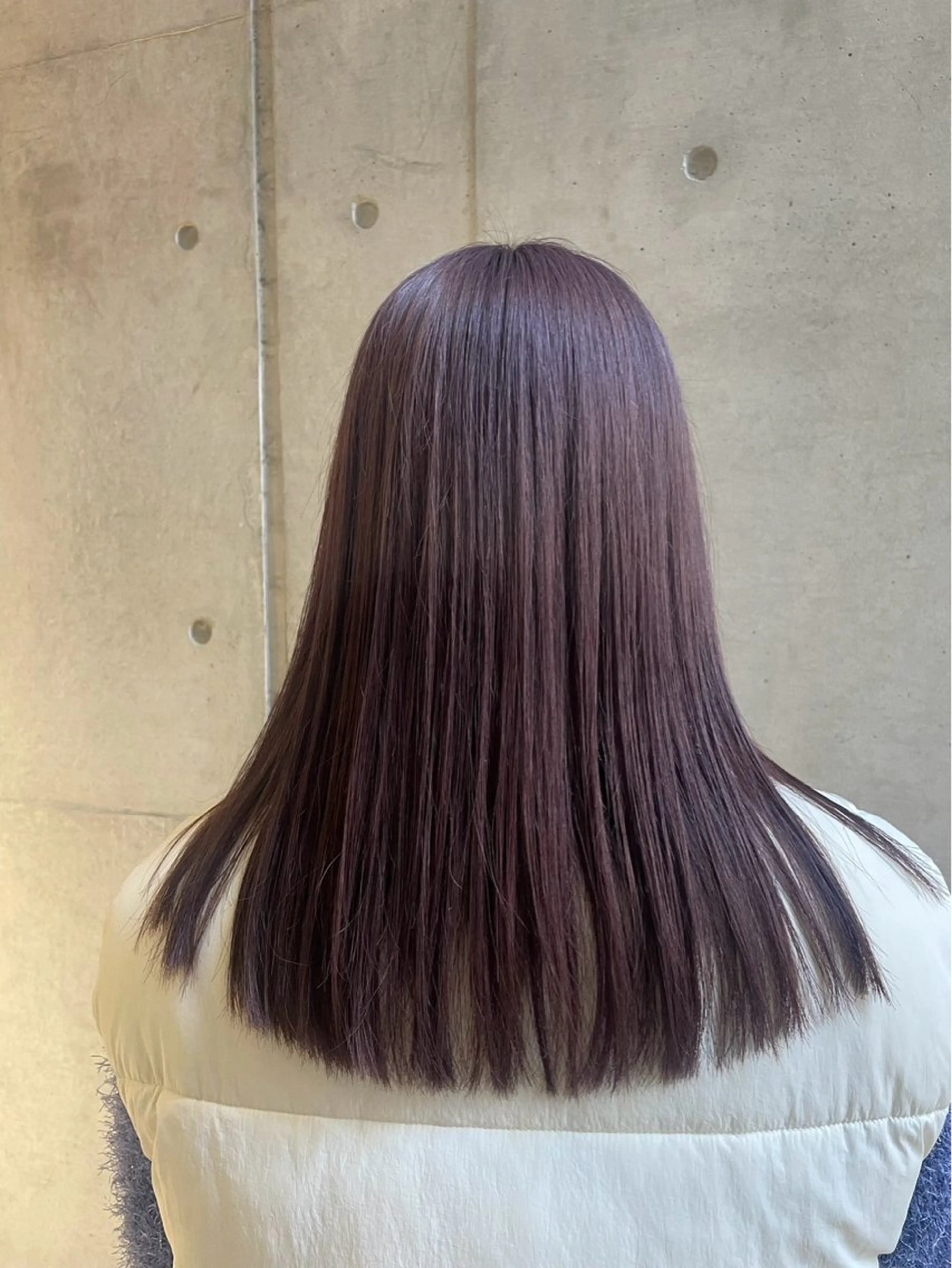 カラー FOF所属・平島 朱莉のヘアスタイル
