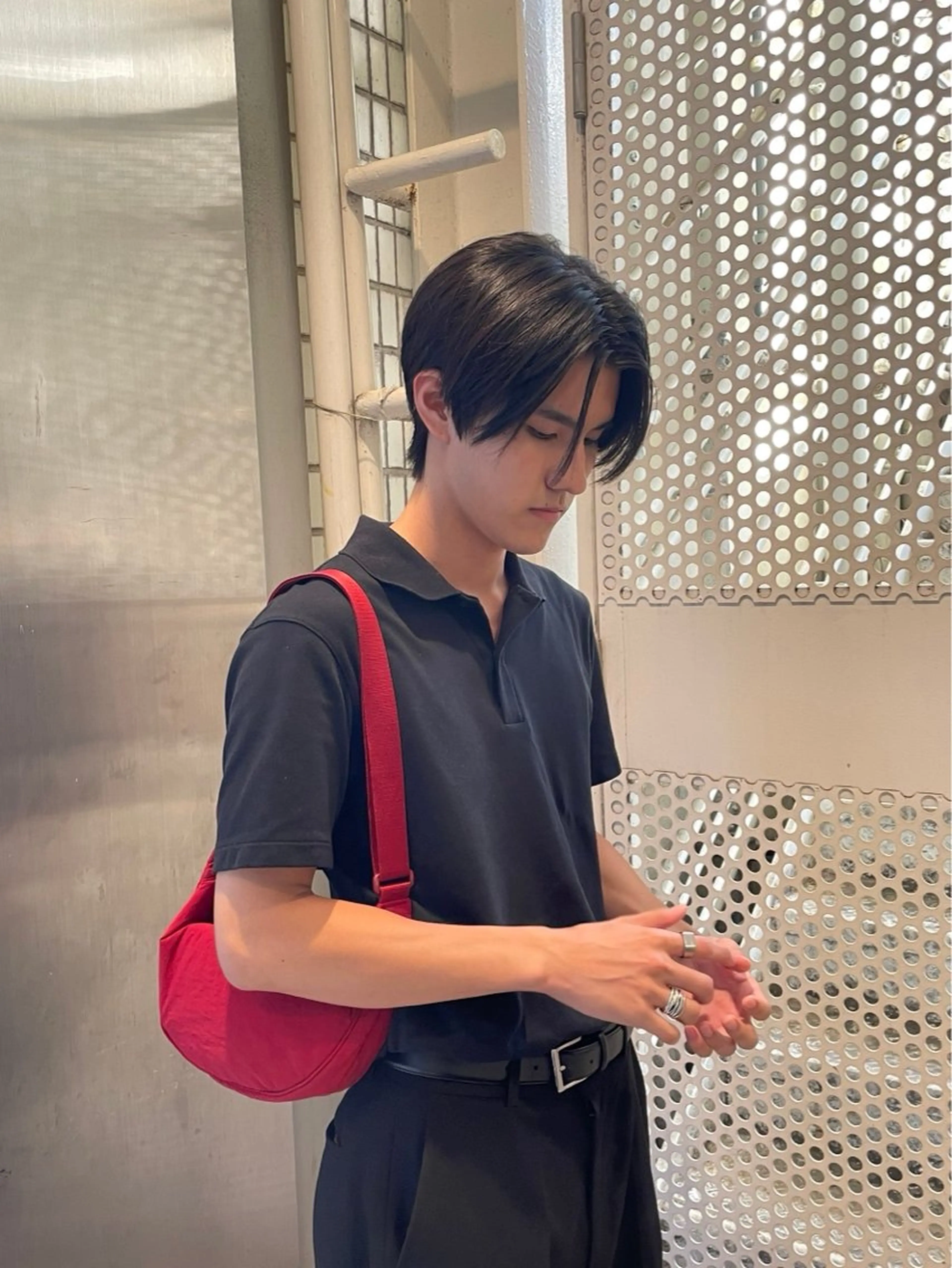 ショート メンズ ✩似合わせカラー /レイヤー✩momoのヘアスタイル