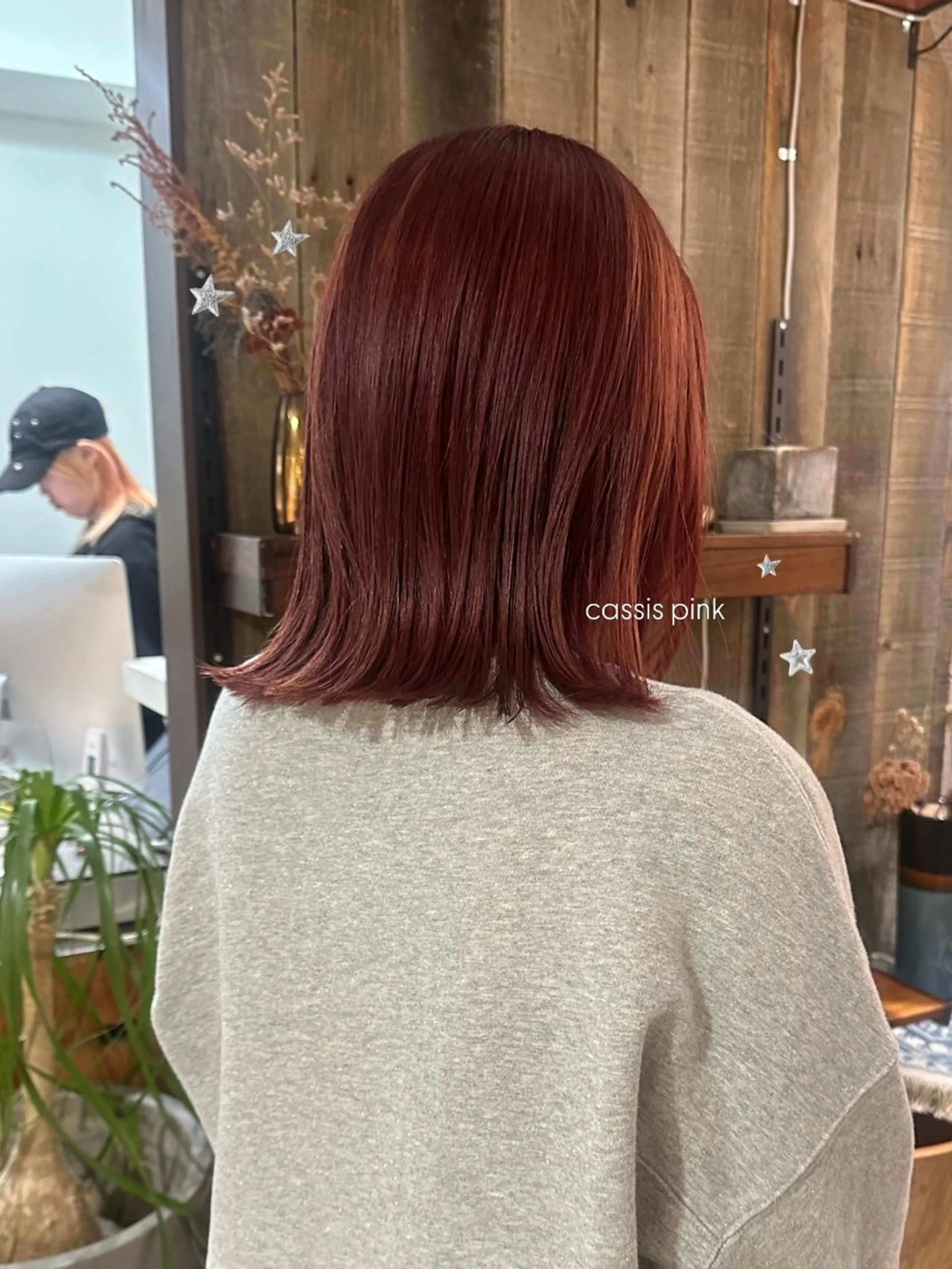 ミディアム カラー カット ヘアカラー トリートメント 暖色/レイヤーカット 🌙オノユリカのヘアスタイル
