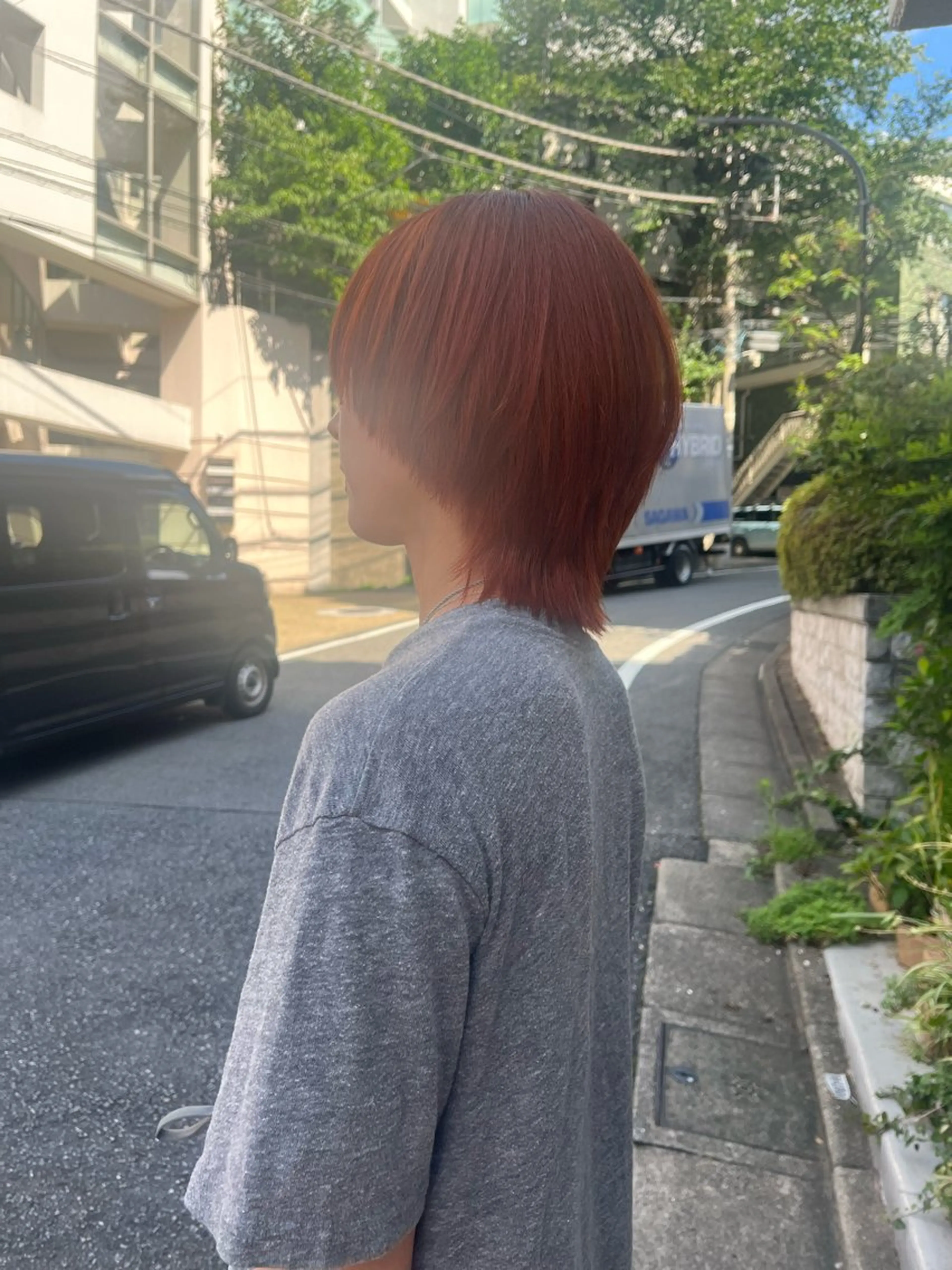 ショート カラー ヘアカラー 🦮shiori アイドルオタク🦮のヘアスタイル