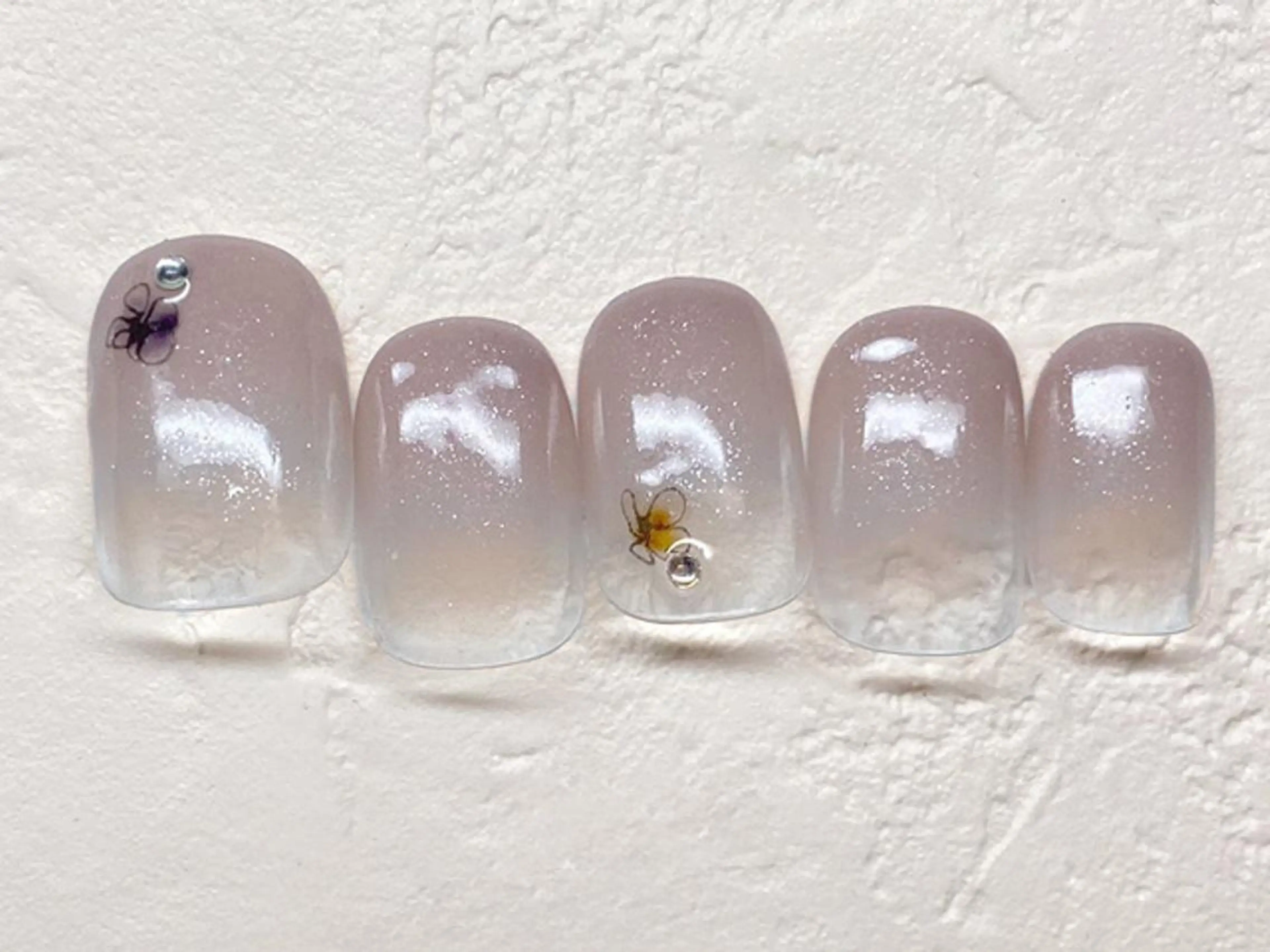 🌈✨技術向上のためのモデル募集⭐️オフ無料💅🏼シンプル定額コース／✨カラグラのデザインから選択🪐の写真