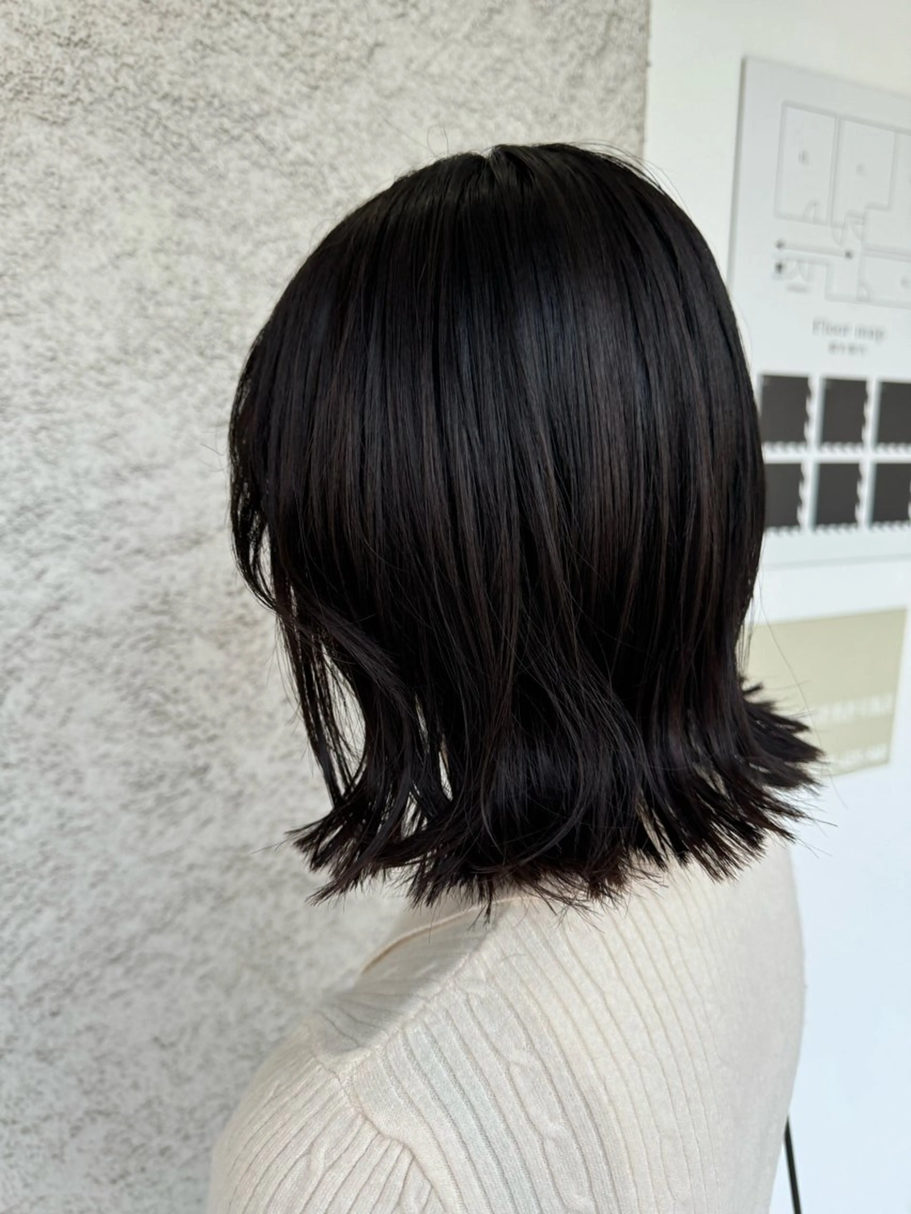 ミディアム カット 椎葉 祐也のヘアスタイル