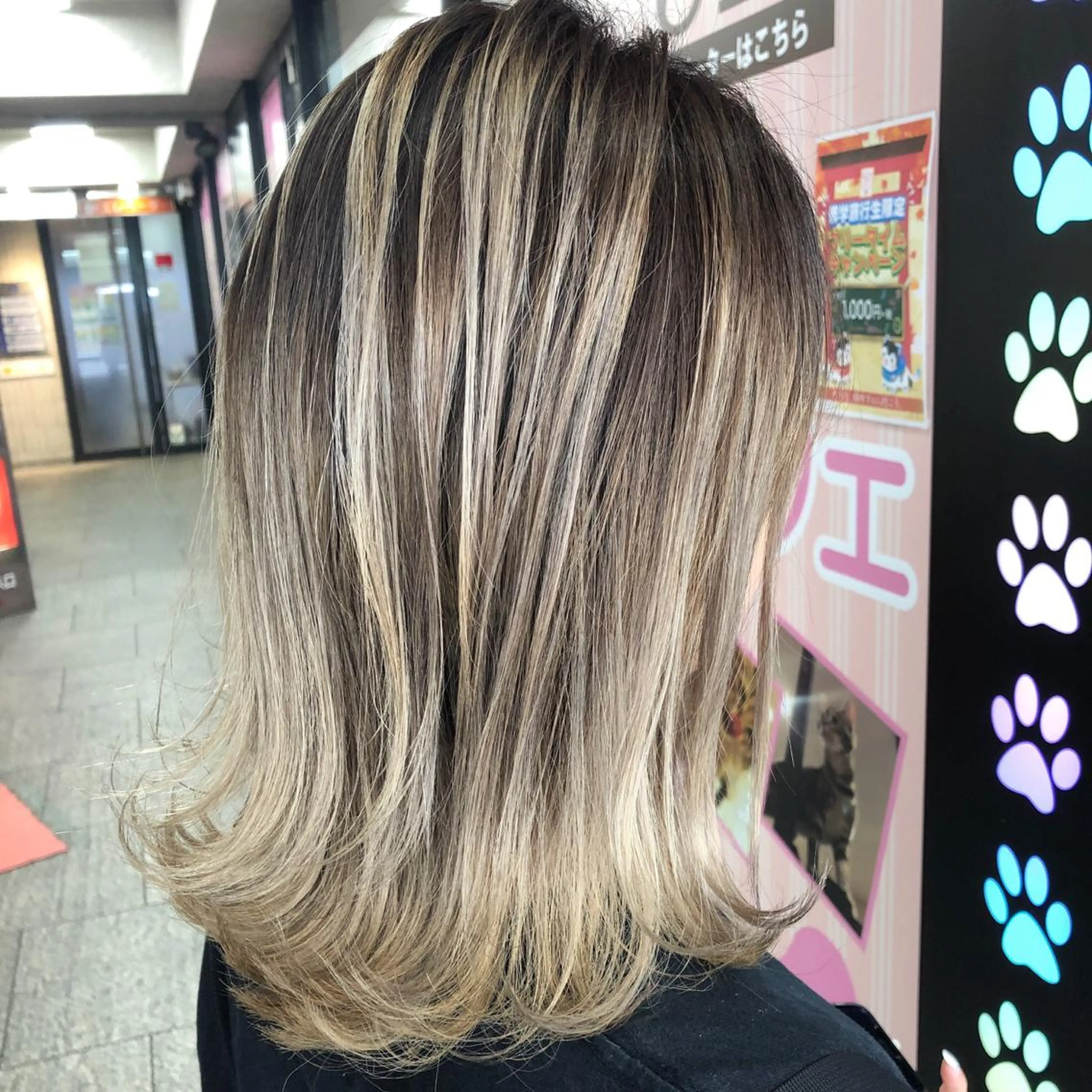 ショート カラー カット ヘアカラー トリートメント JILBLAN京都 ショート/ハイライトのヘアスタイル