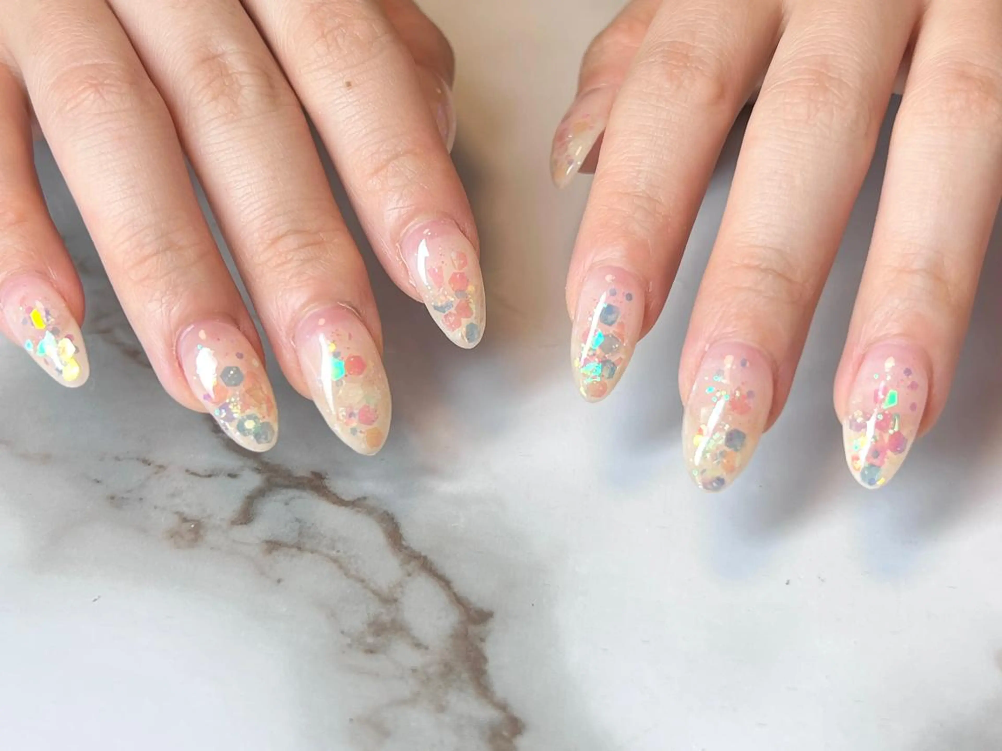 ネイル アートネイル フレンチネイル ジェルネイル 韓国ネイル マグネットネイル ネイリスト シンのネイルデザイン