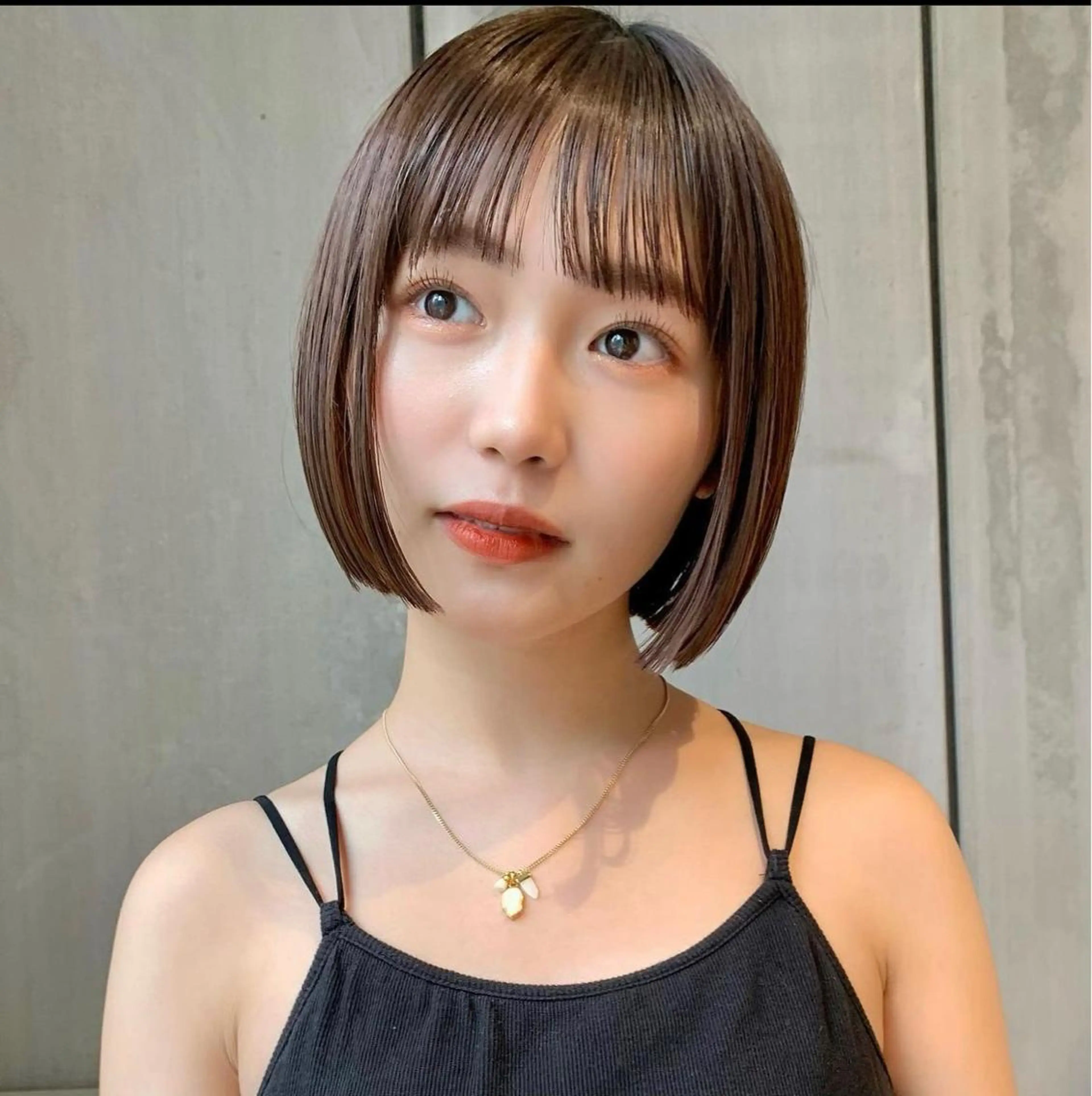 ショート ボブ SIGN店長中村 レイヤーカット募集のヘアスタイル
