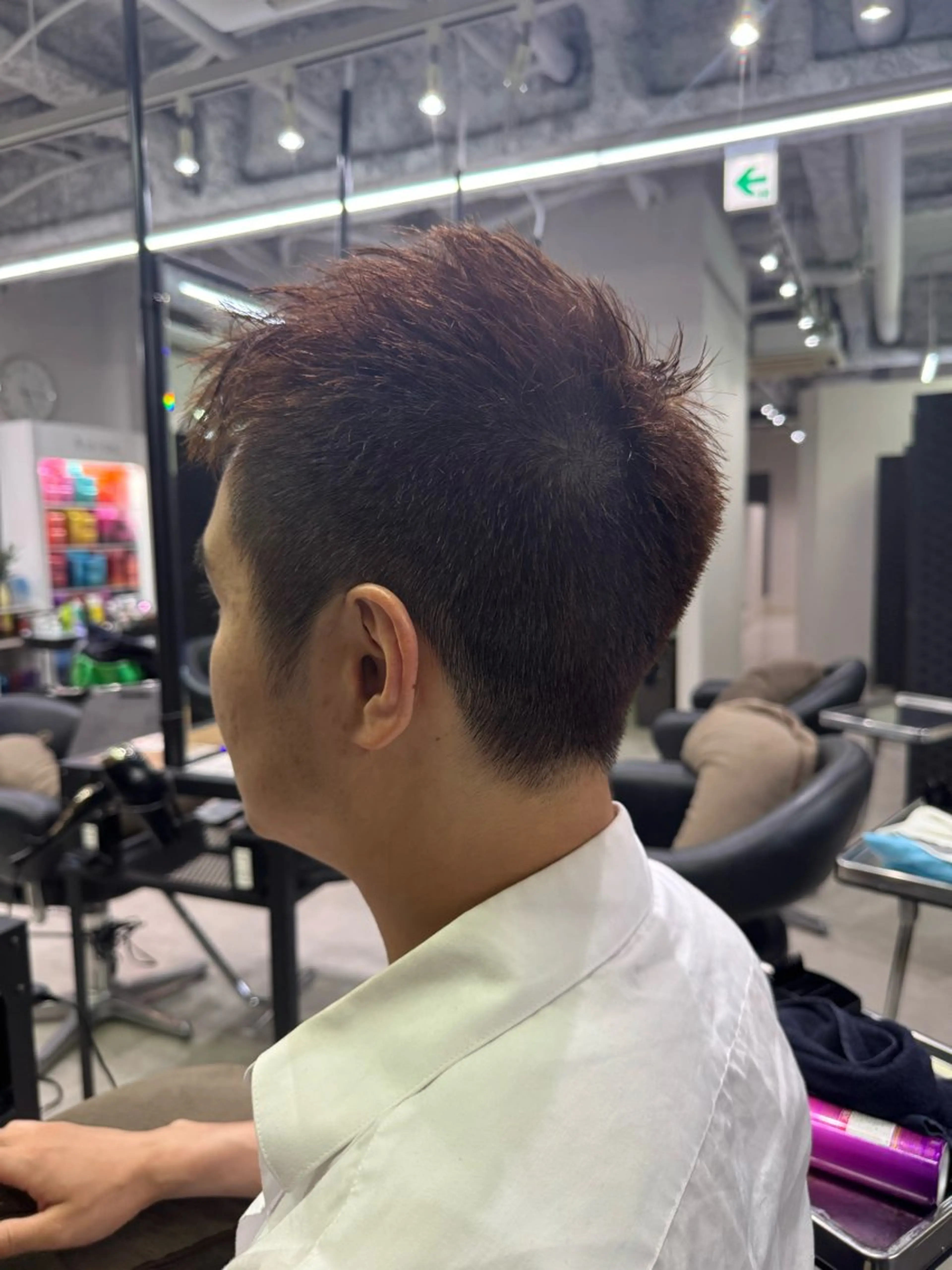 メンズ メンズ特化 ティアラのヘアスタイル