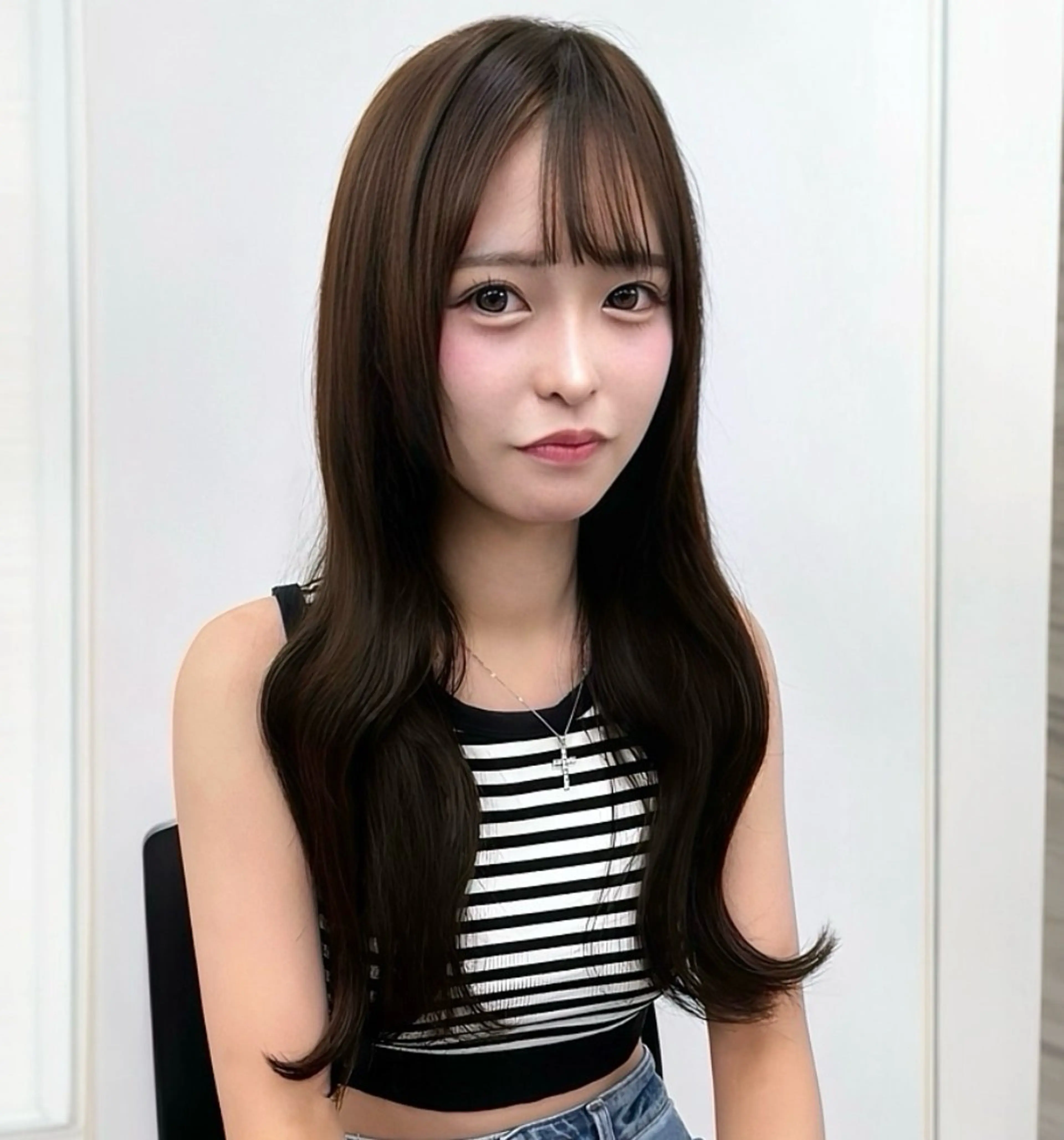 ロング メンズ特化/上野 暖色カラー ダイチのヘアスタイル