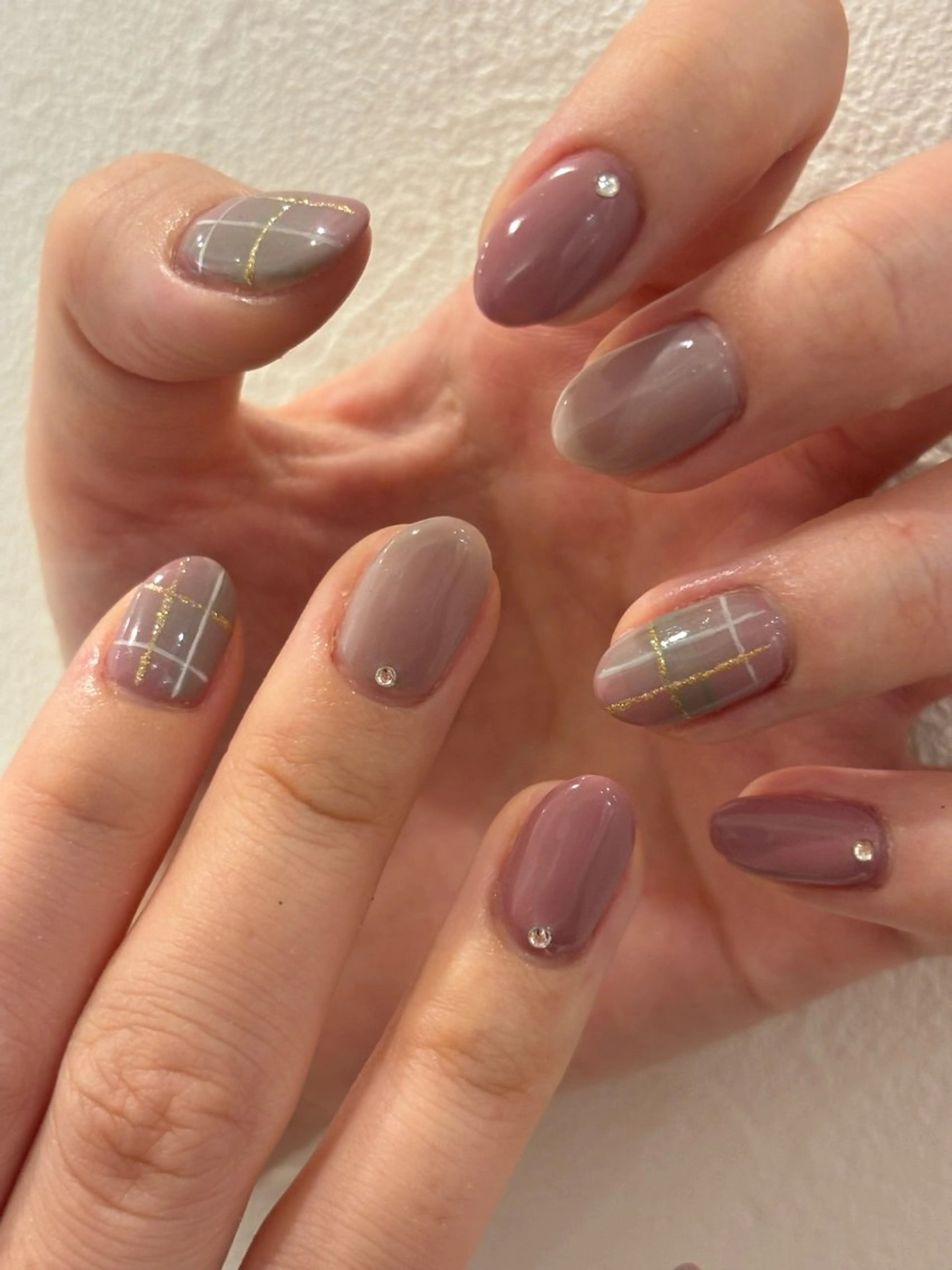 ネイル 冬ネイル クリスマス ハンドネイル Ann. nail.tokyo所属・Ann nailのネイルデザイン