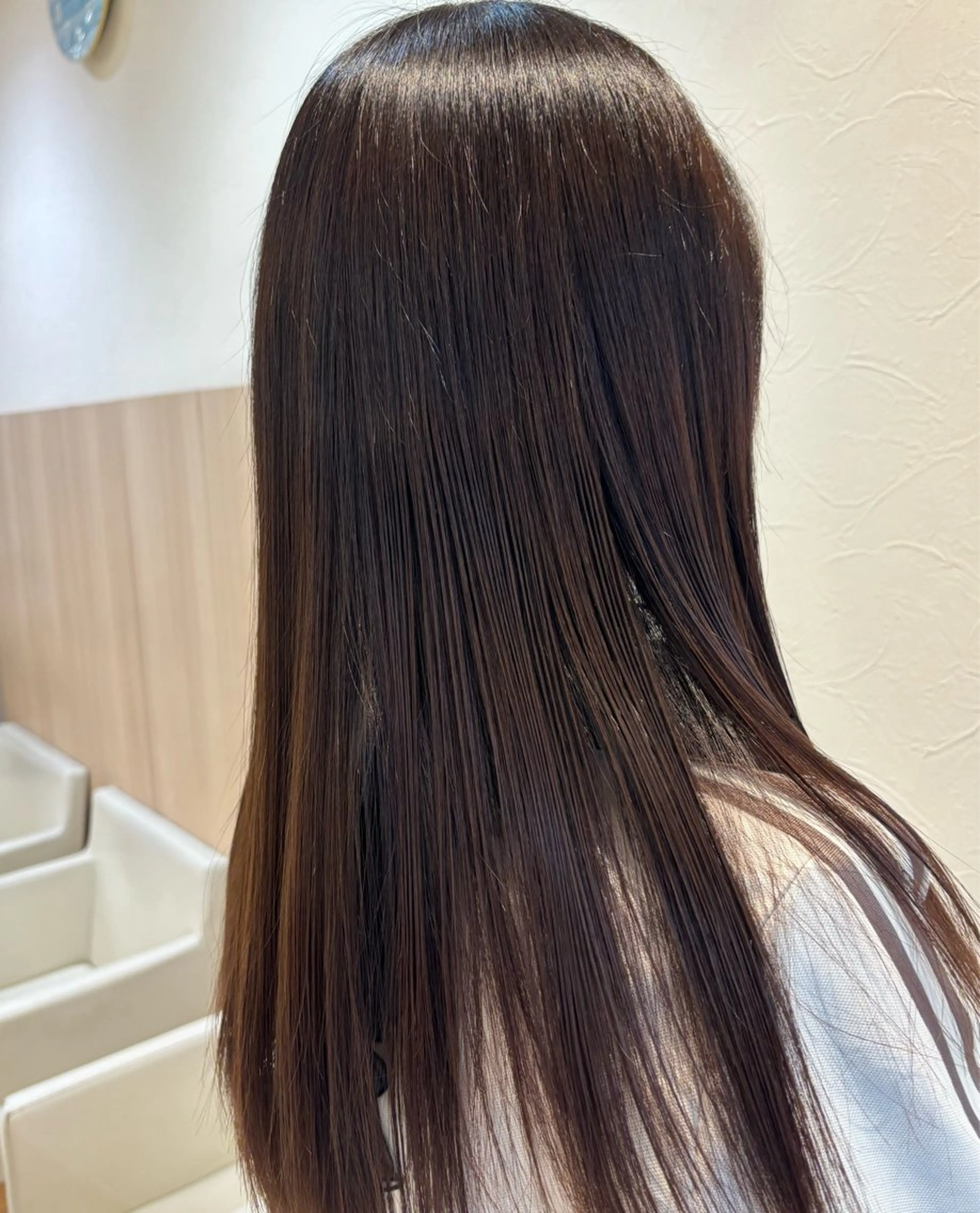 ロング パーマ 縮毛矯正 ストレートパーマ 縮毛矯正 本多 剛大のヘアスタイル